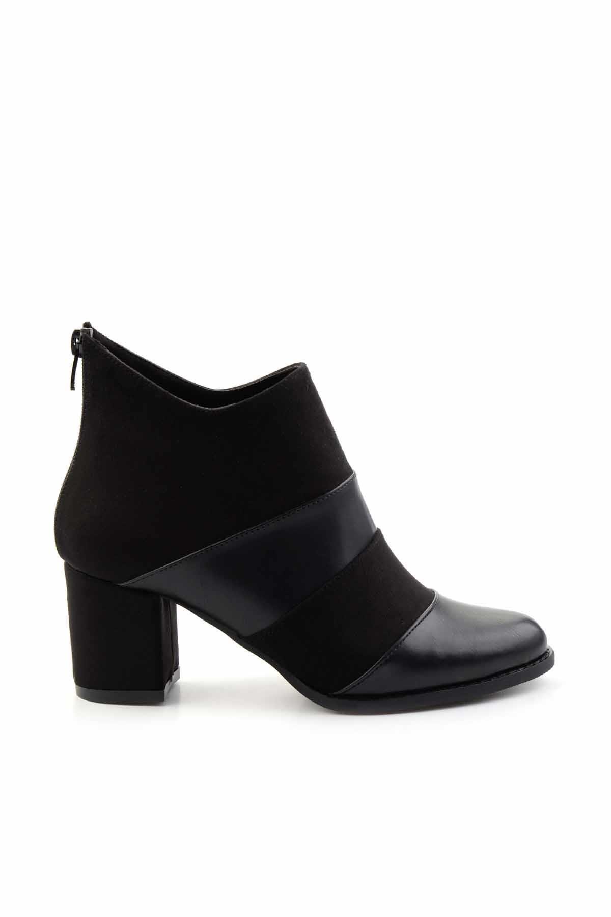 Siyah  Kadın Bot & Bootie K02233197009