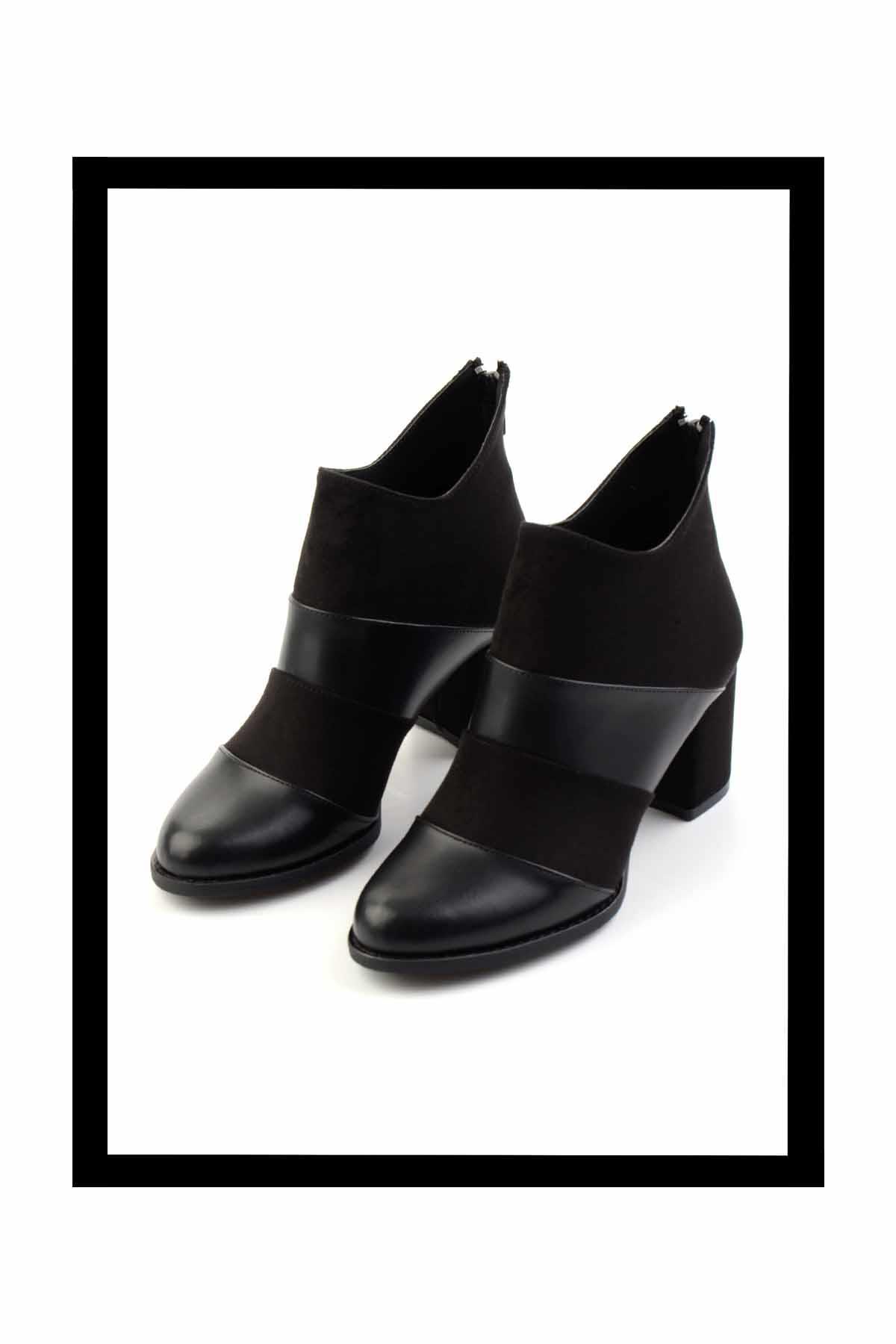 Siyah  Kadın Bot & Bootie K02233197009