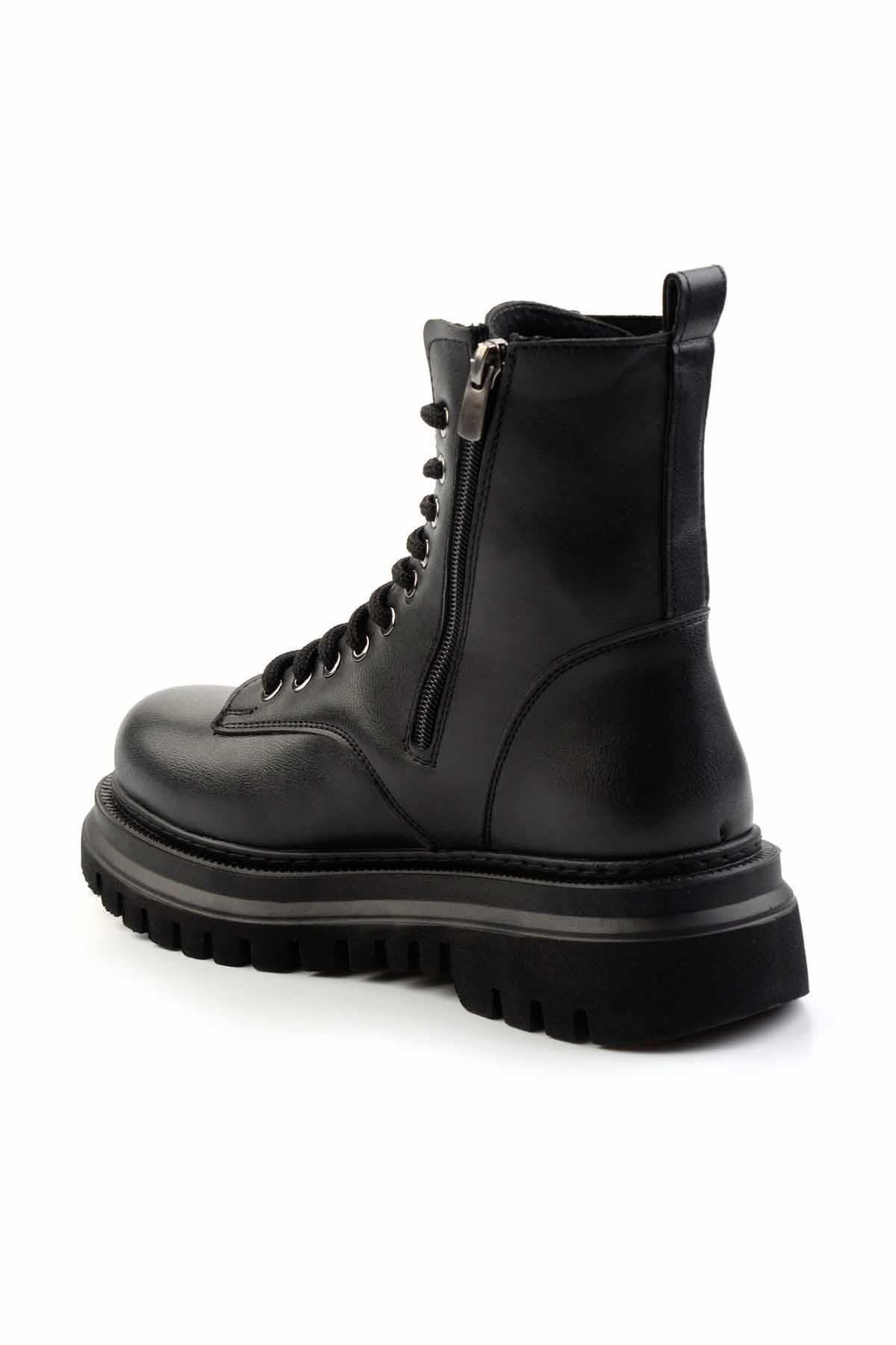 Siyah  Kadın Bot & Bootie K02377030409