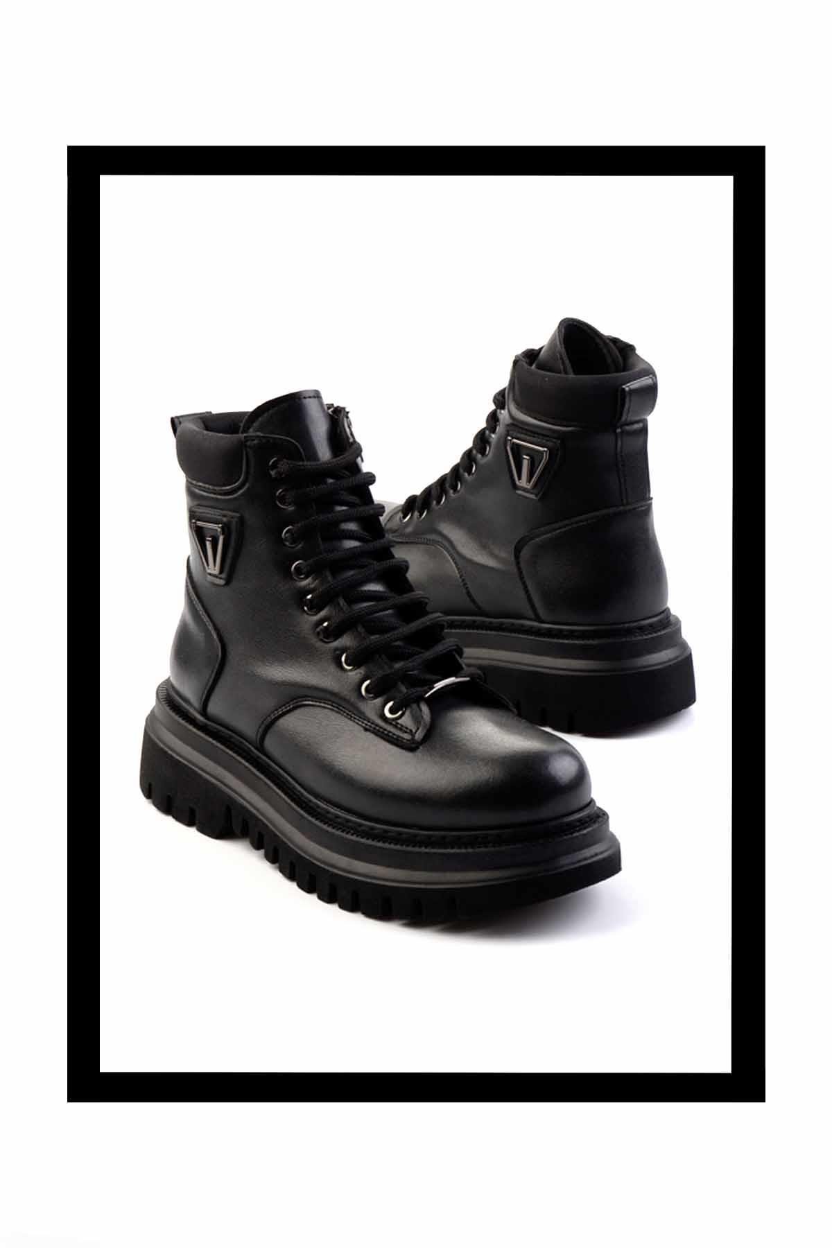 Siyah  Kadın Bot & Bootie K02377030509