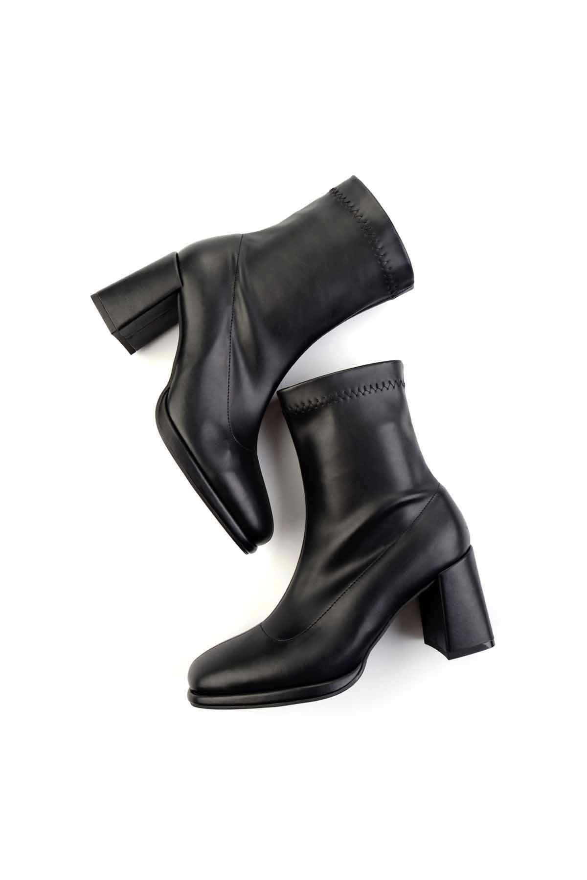 Siyah  Kadın Bot & Bootie K02527291209