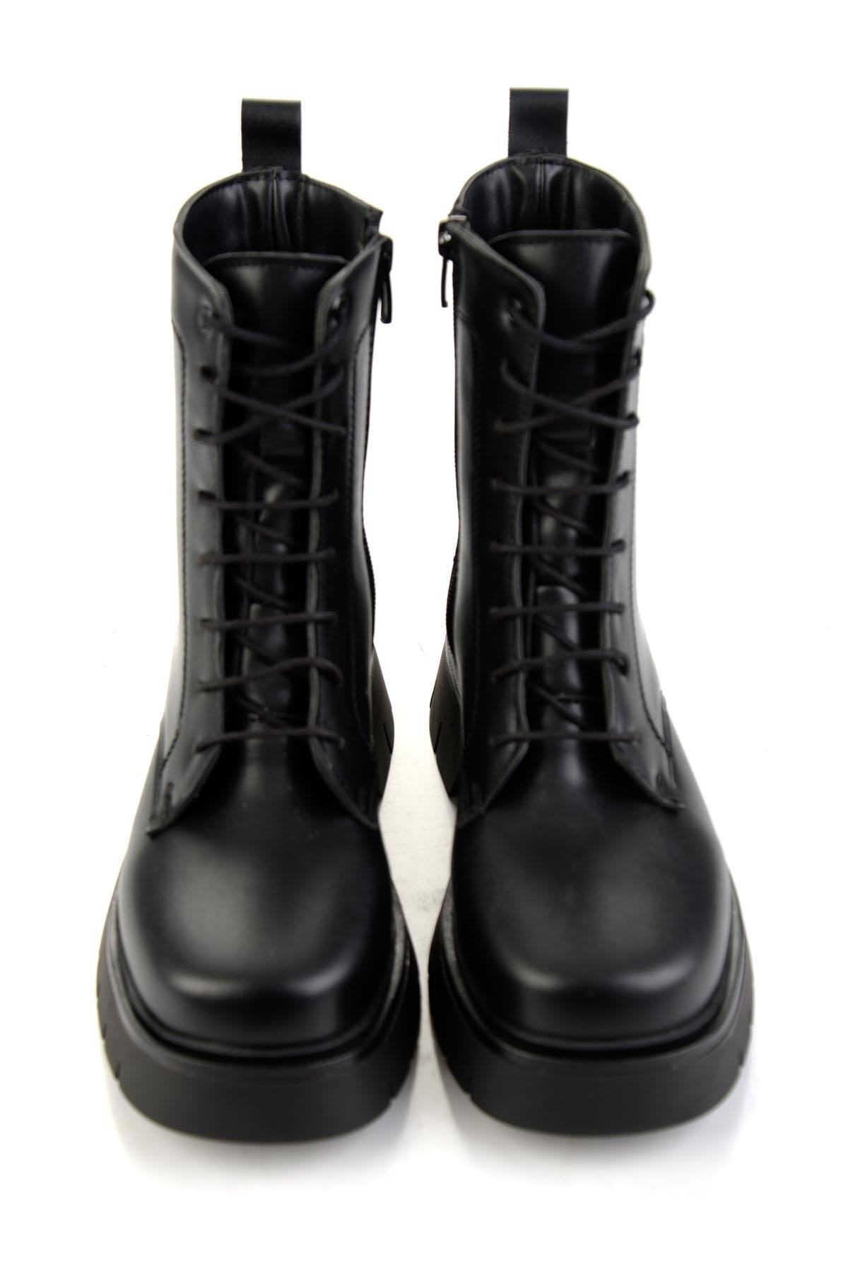 Siyah  Kadın Bot & Bootie K02538036409
