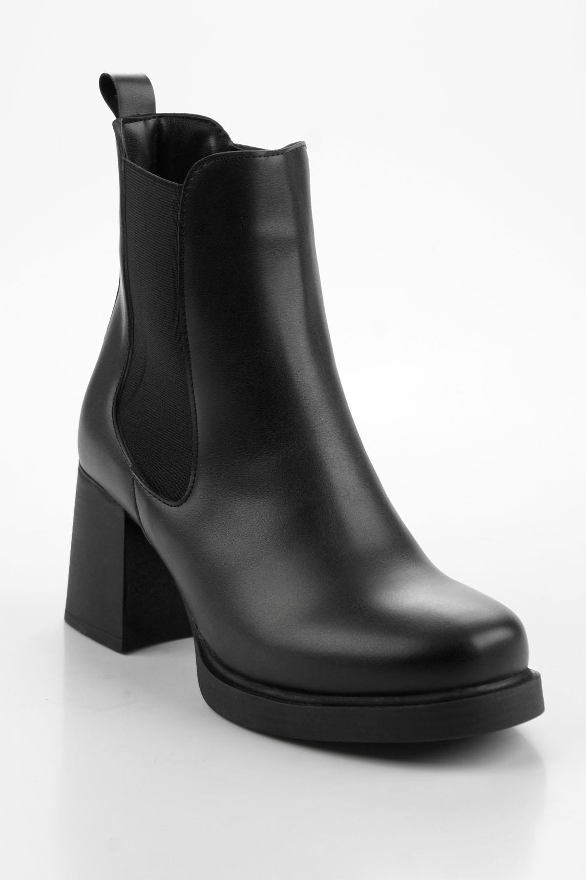 Siyah  Kadın Bot & Bootie K02538036509