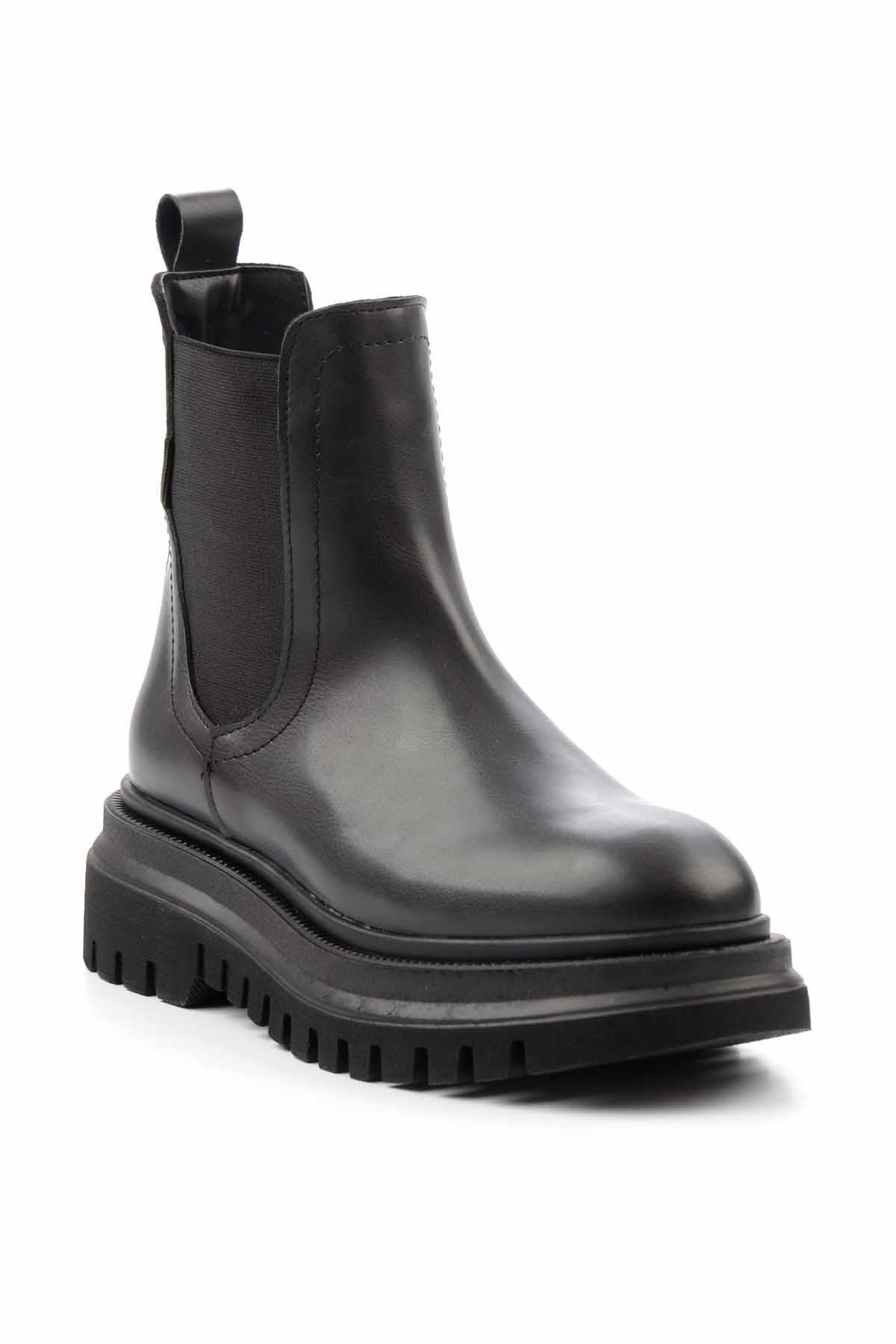 Siyah  Kadın Bot & Bootie K02538560409