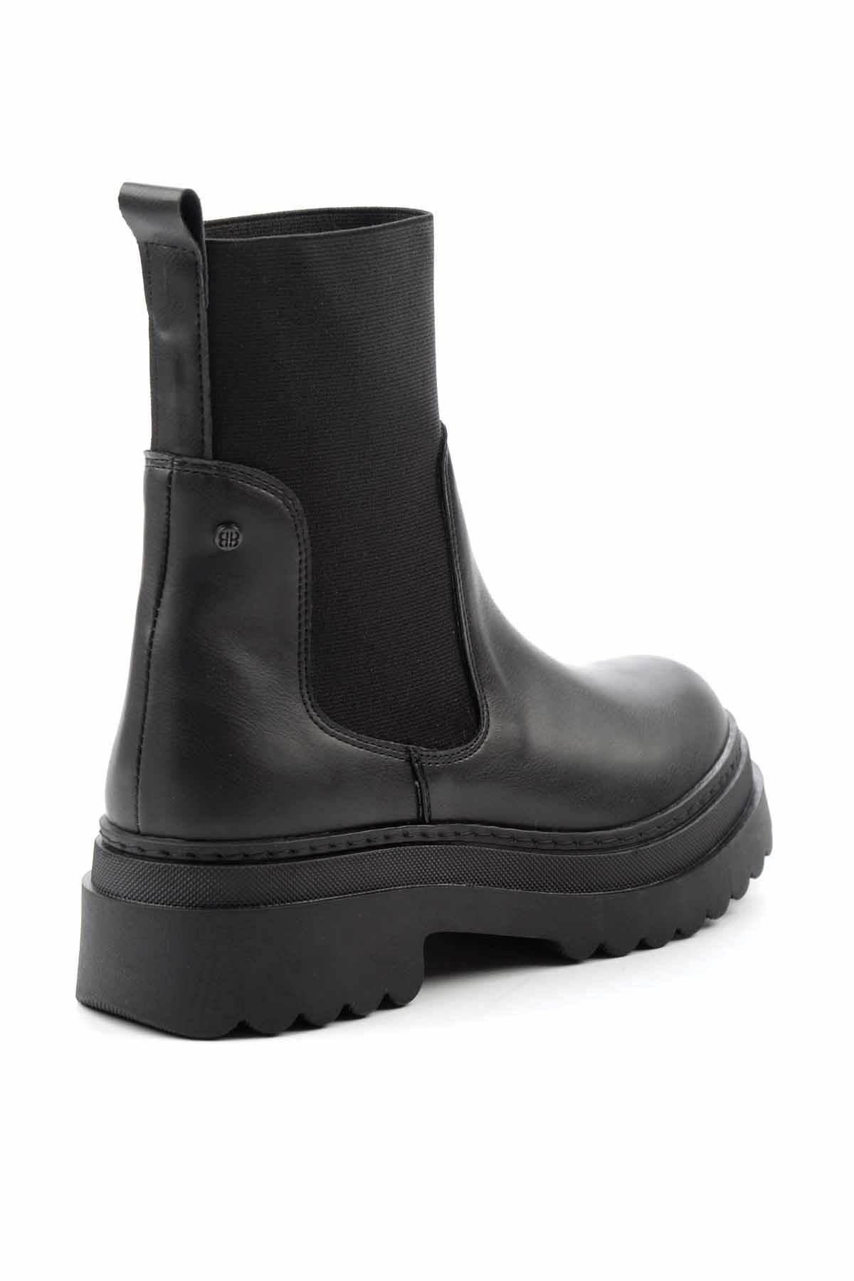 Siyah  Kadın Bot & Bootie K02538561009