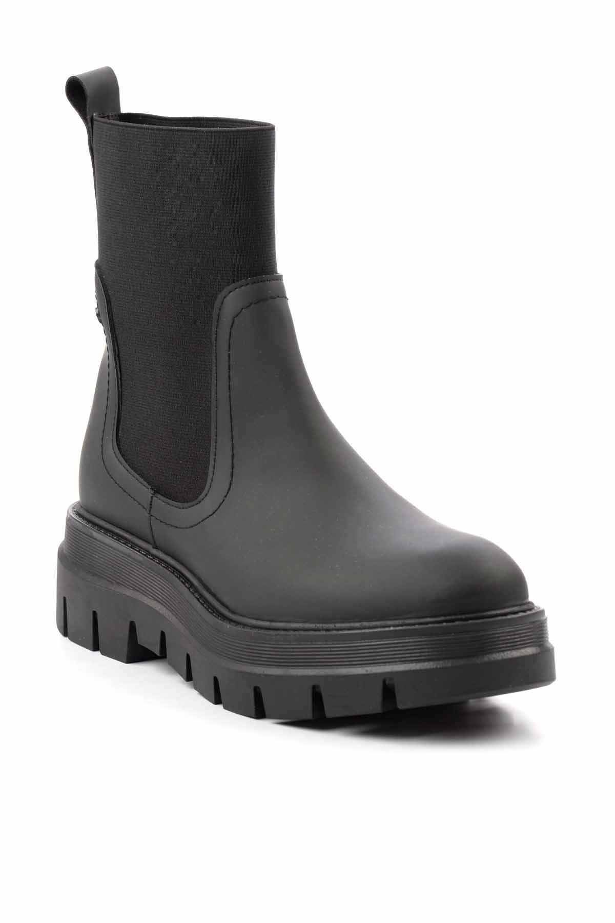 Siyah  Kadın Bot & Bootie K02538561309