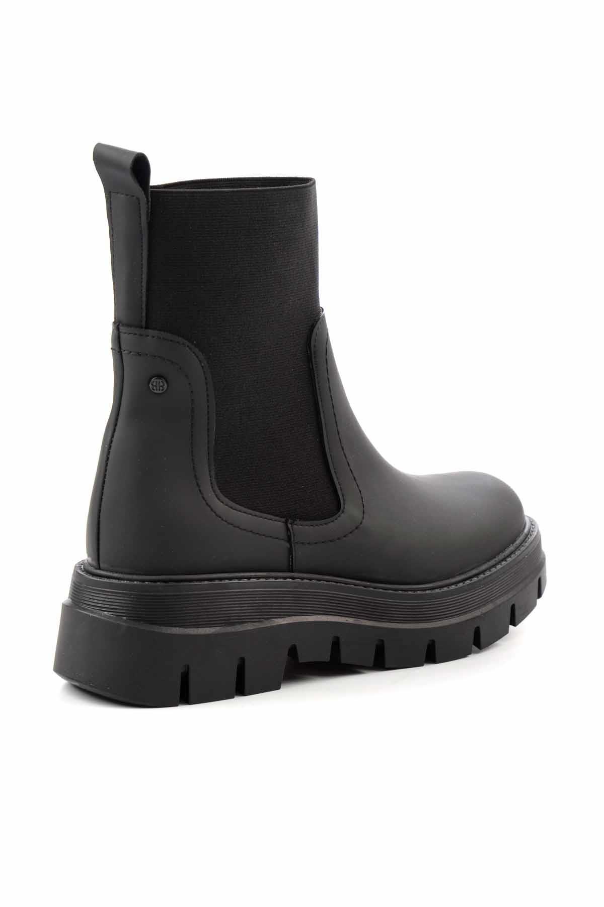 Siyah  Kadın Bot & Bootie K02538561309