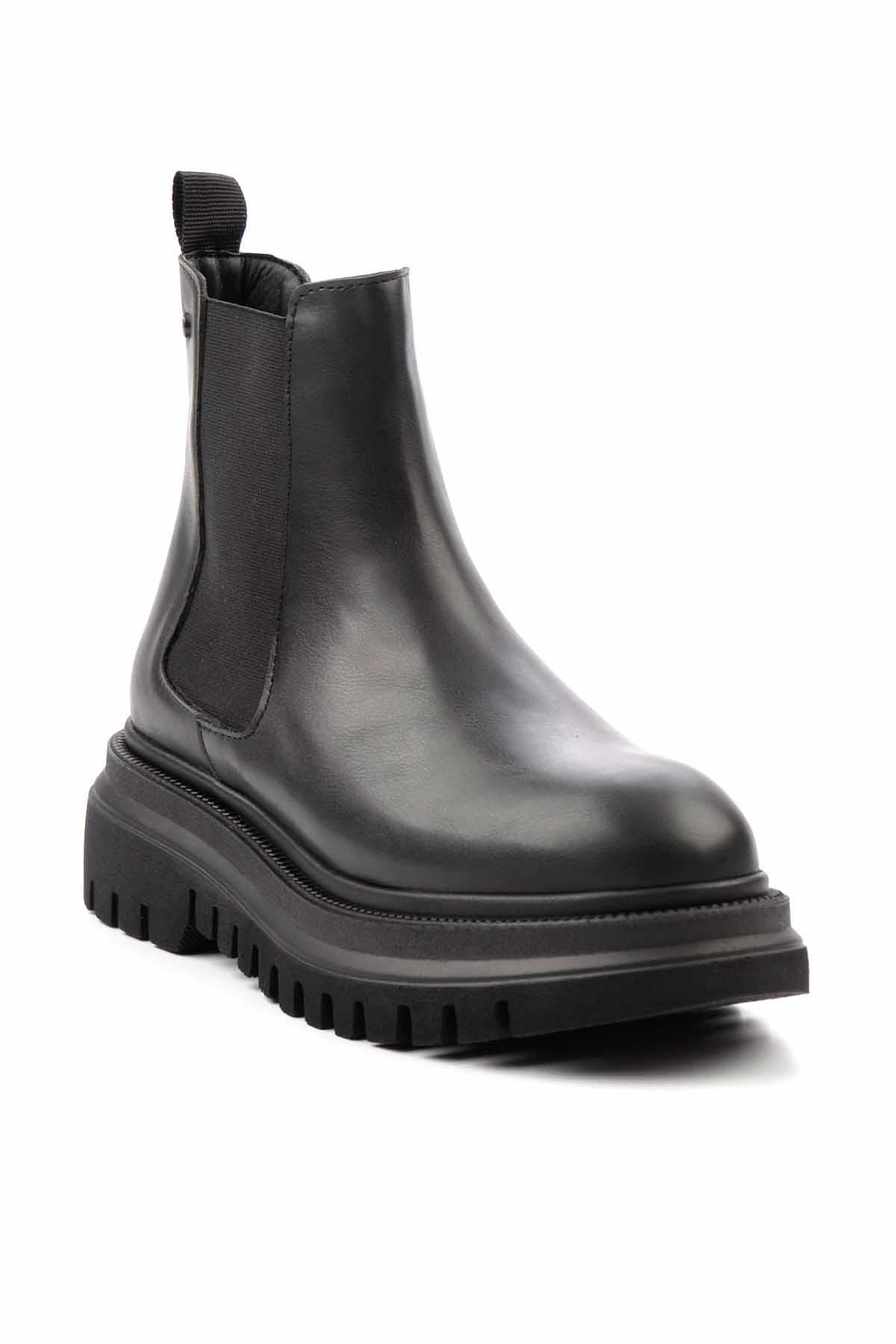 Siyah  Kadın Bot & Bootie K02538561809