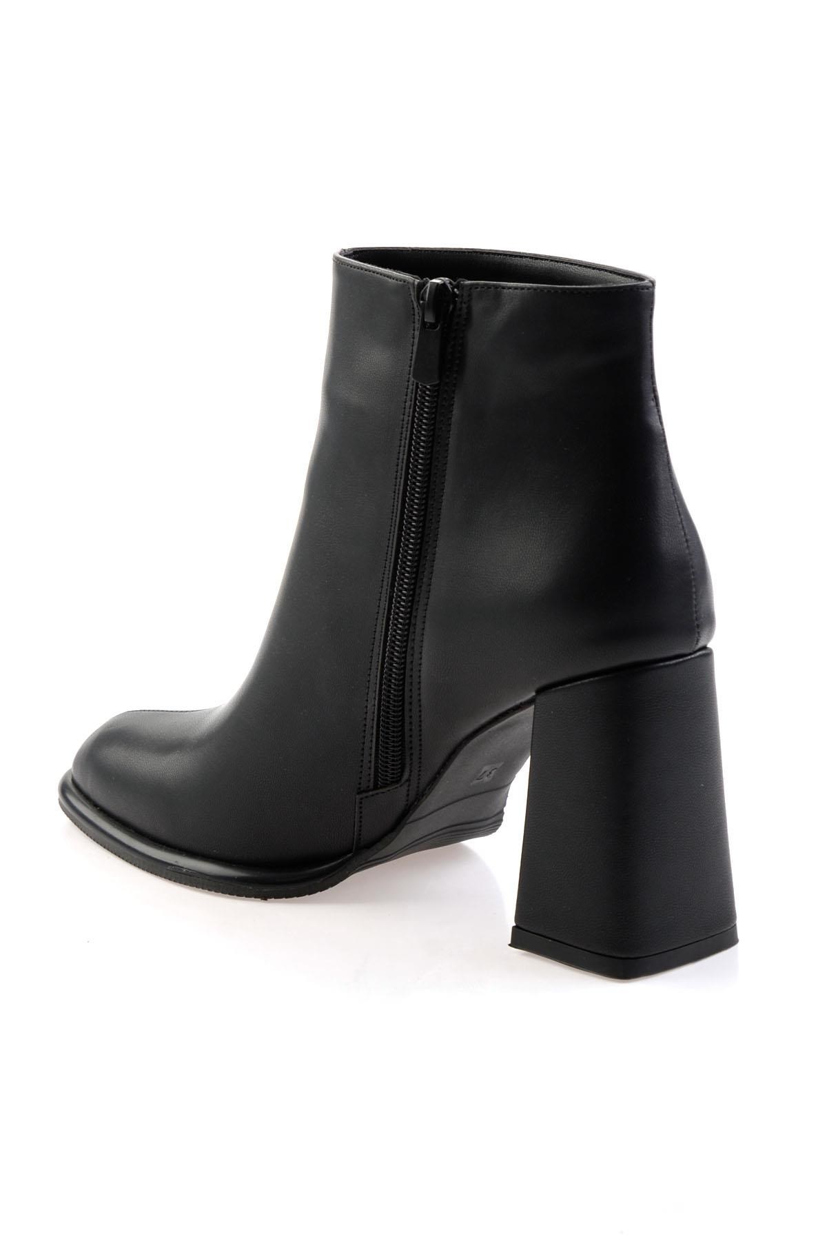 Siyah  Kadın Bot & Bootie K02565070509