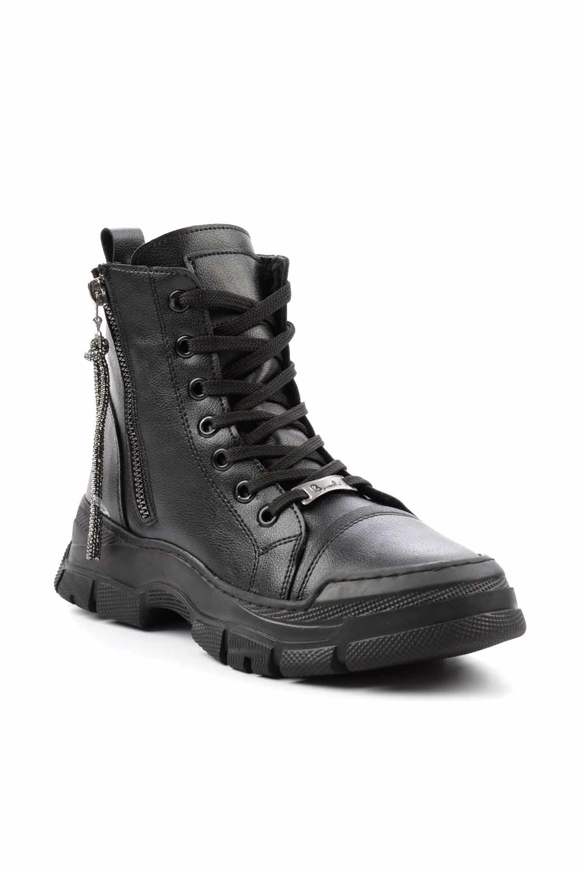 Siyah  Kadın Bot & Bootie K02566008009