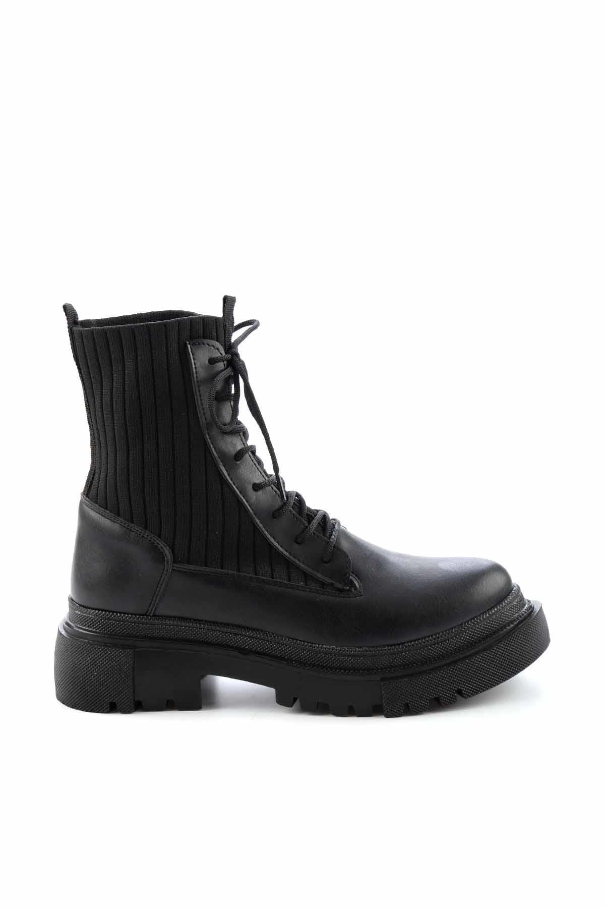 Siyah  Kadın Bot & Bootie K02578000509
