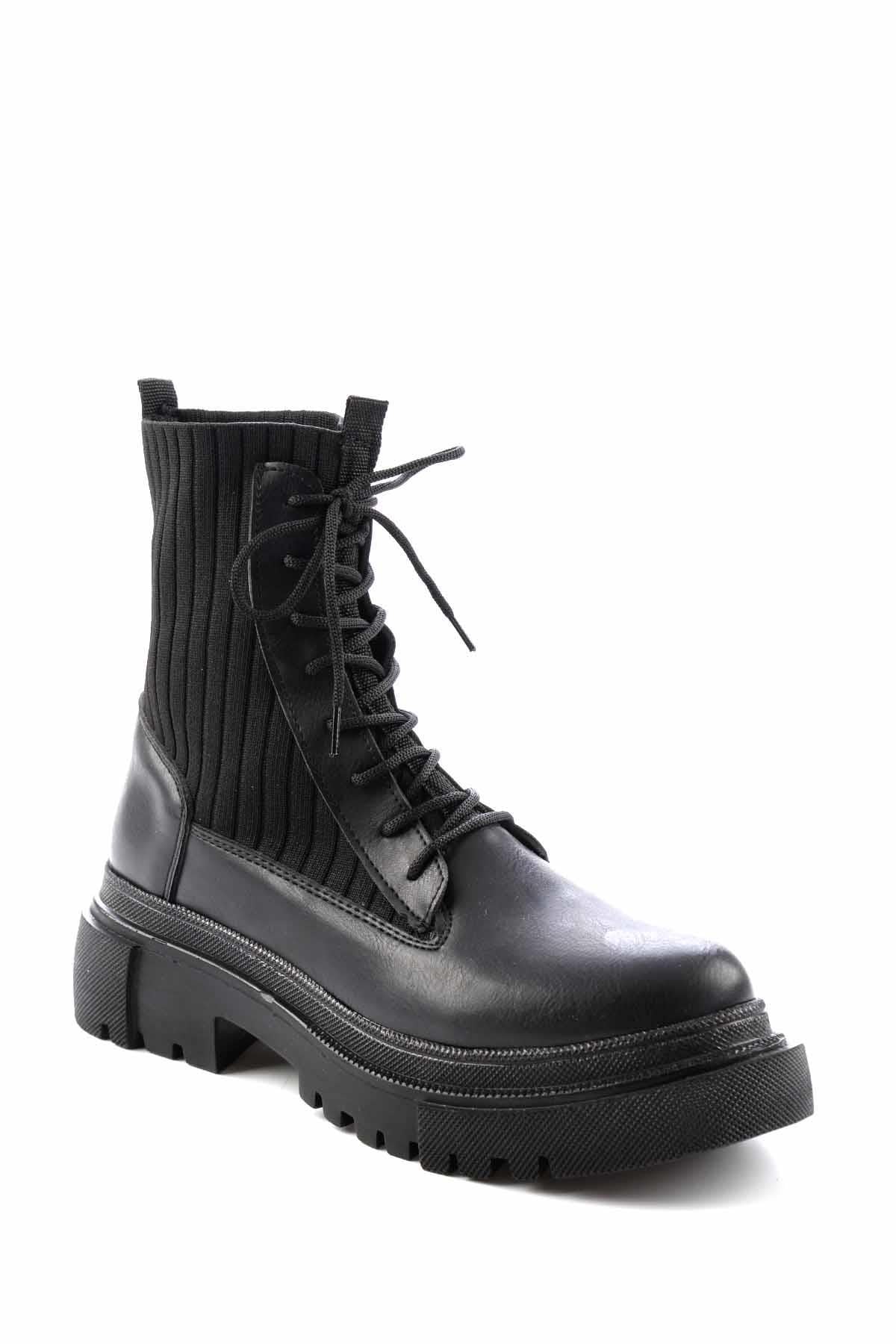 Siyah  Kadın Bot & Bootie K02578000509