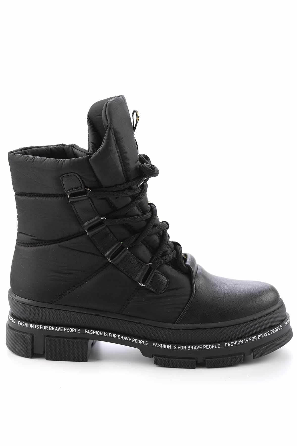 Siyah  Kadın Bot & Bootie K02578000909