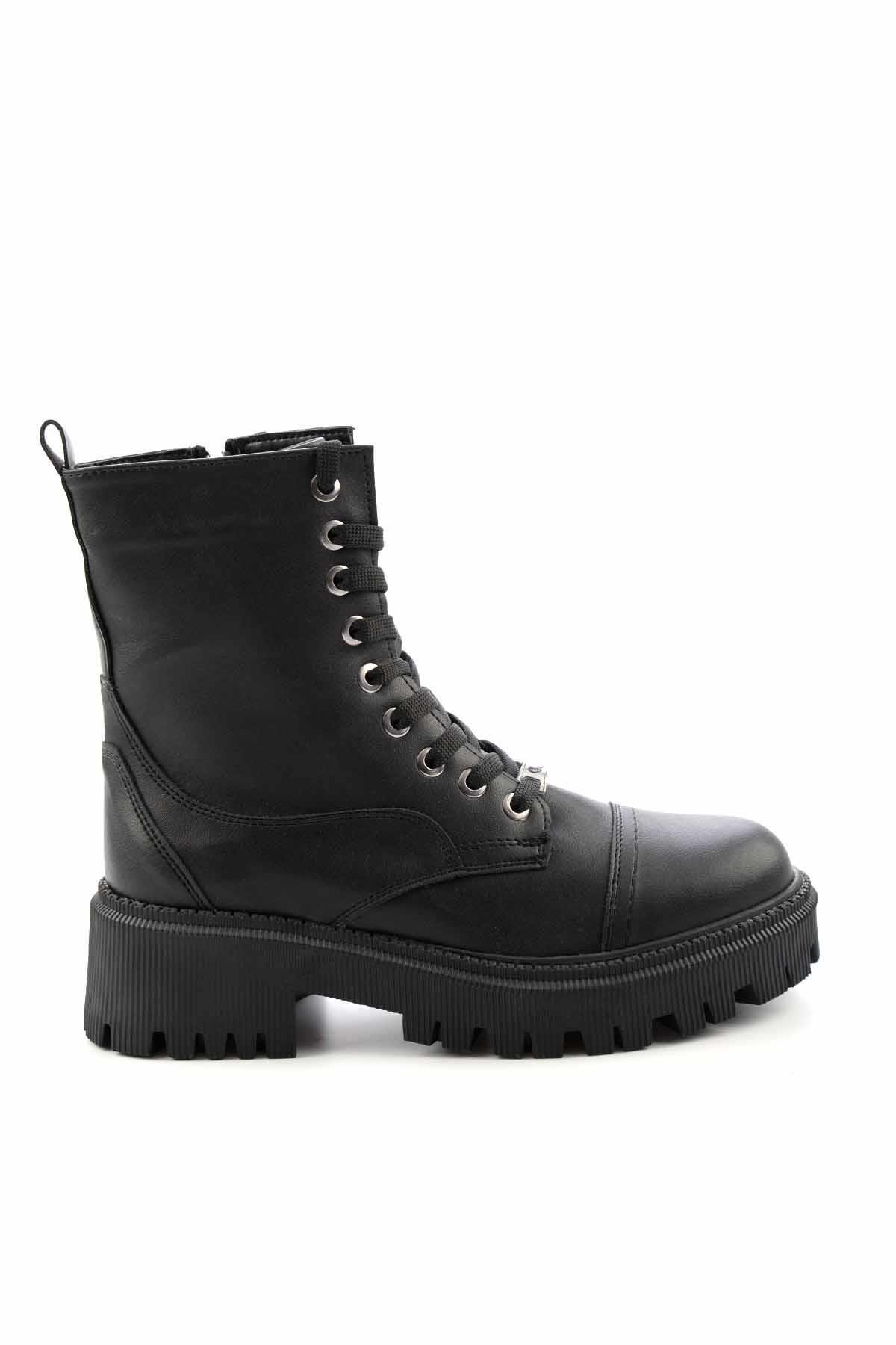Siyah  Kadın Bot & Bootie K02586010009