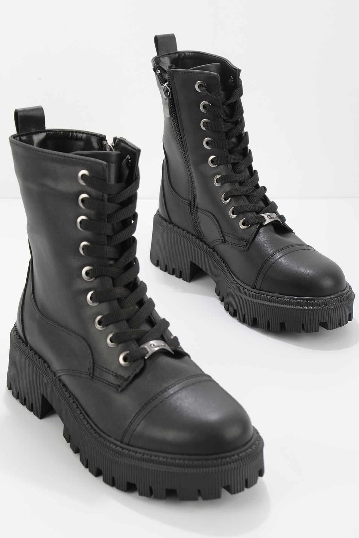 Siyah  Kadın Bot & Bootie K02586010009