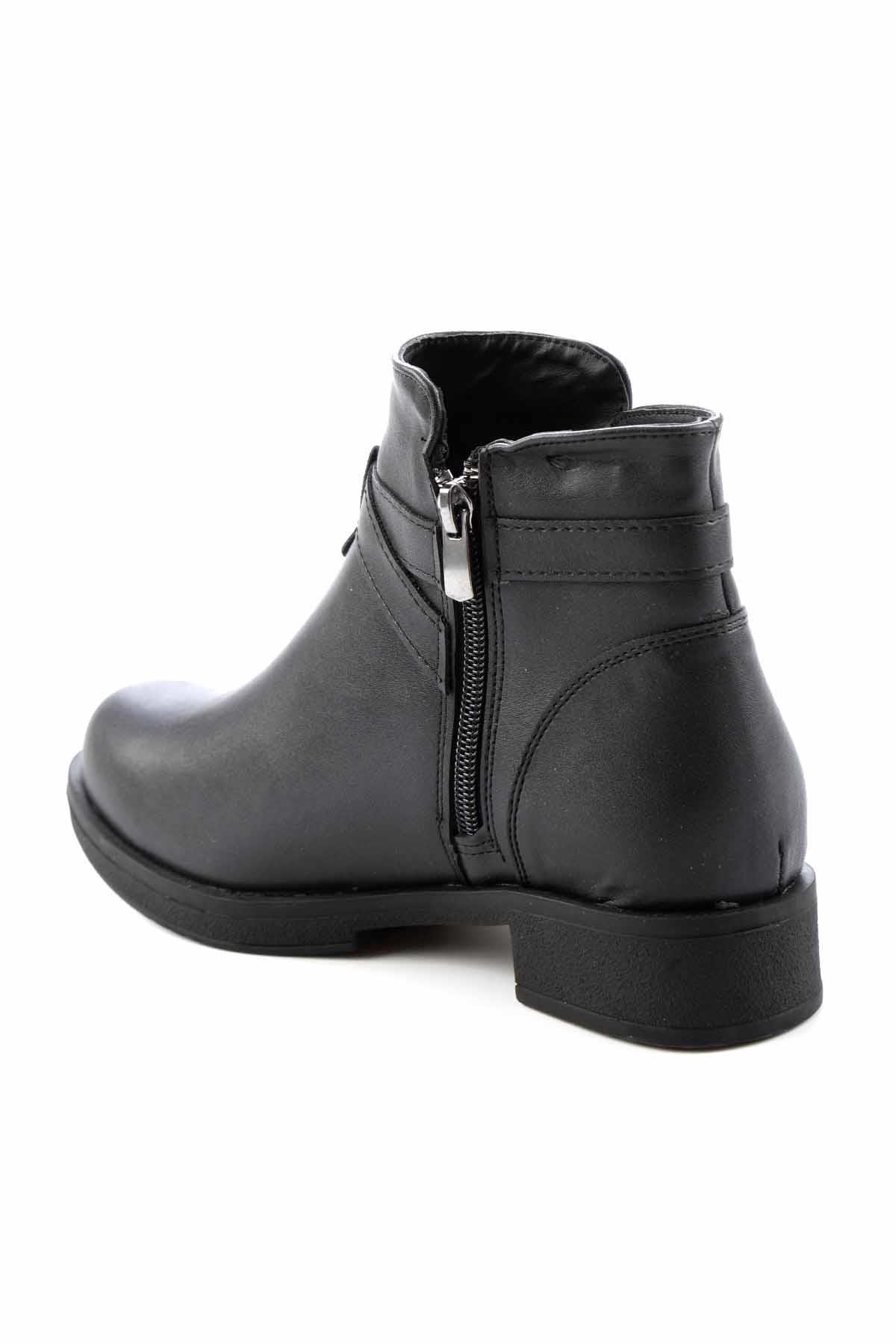 Siyah  Kadın Bot & Bootie K02586202009