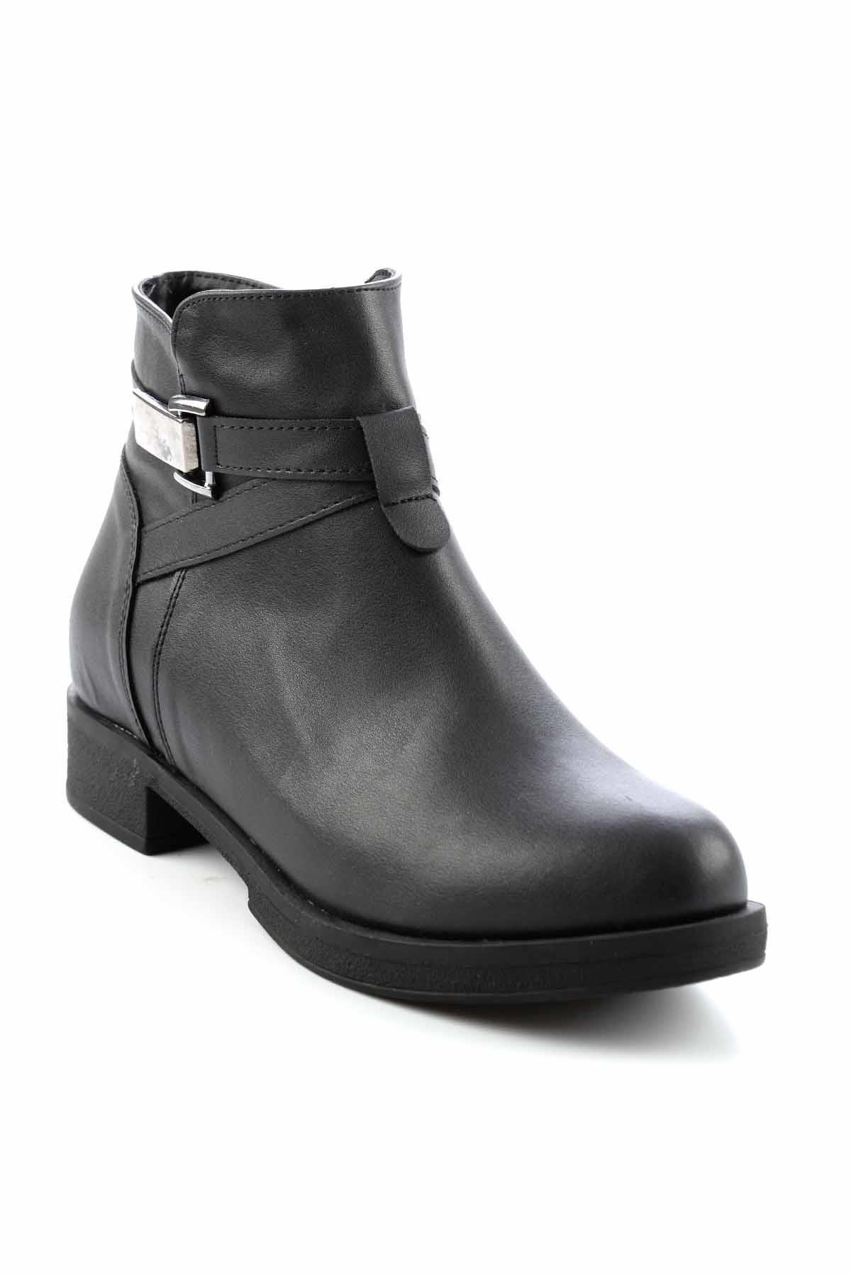 Siyah  Kadın Bot & Bootie K02586202009