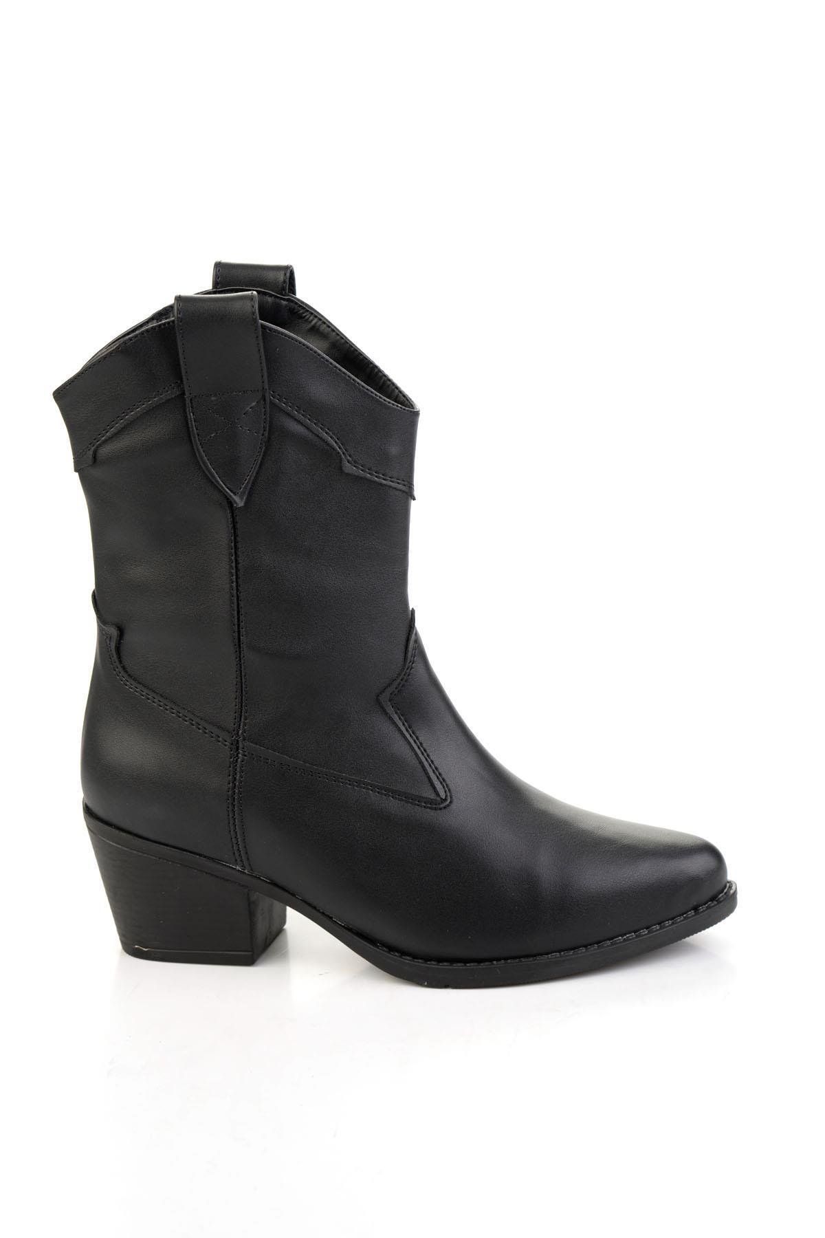 Siyah  Kadın Bot & Bootie K02586999909