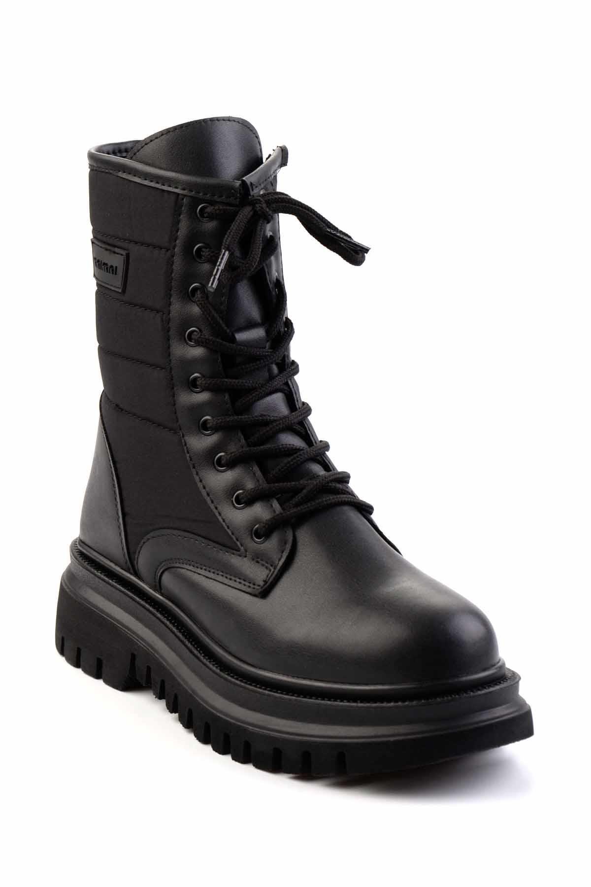 Siyah  Kadın Bot & Bootie K02590030309