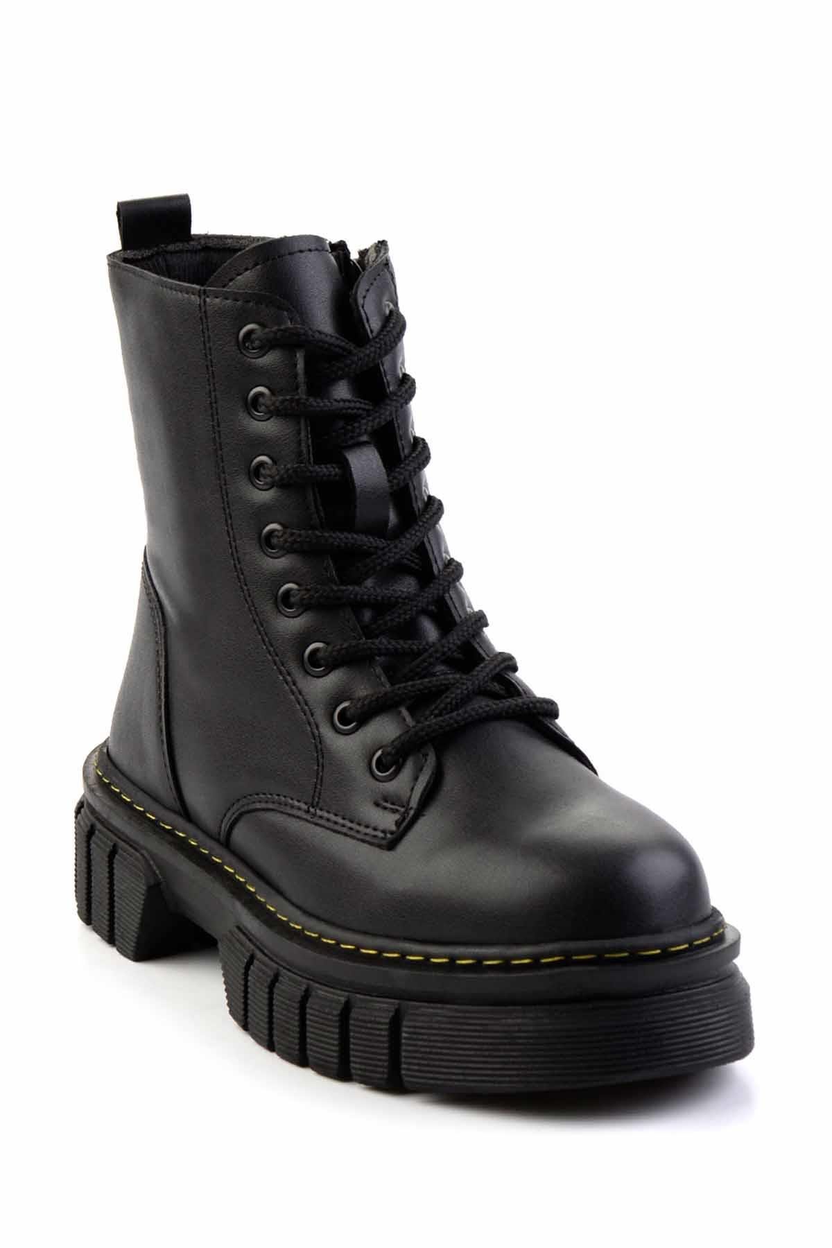 Siyah  Kadın Bot & Bootie K02590030909
