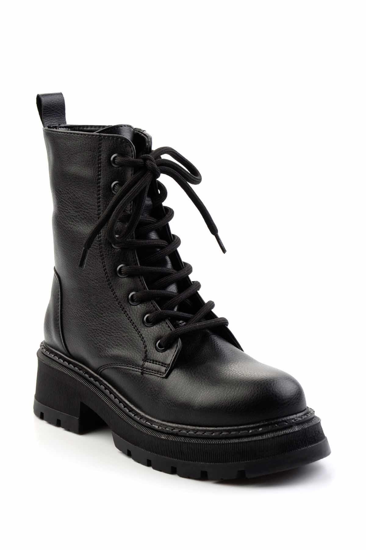 Siyah  Kadın Bot & Bootie K02628021008