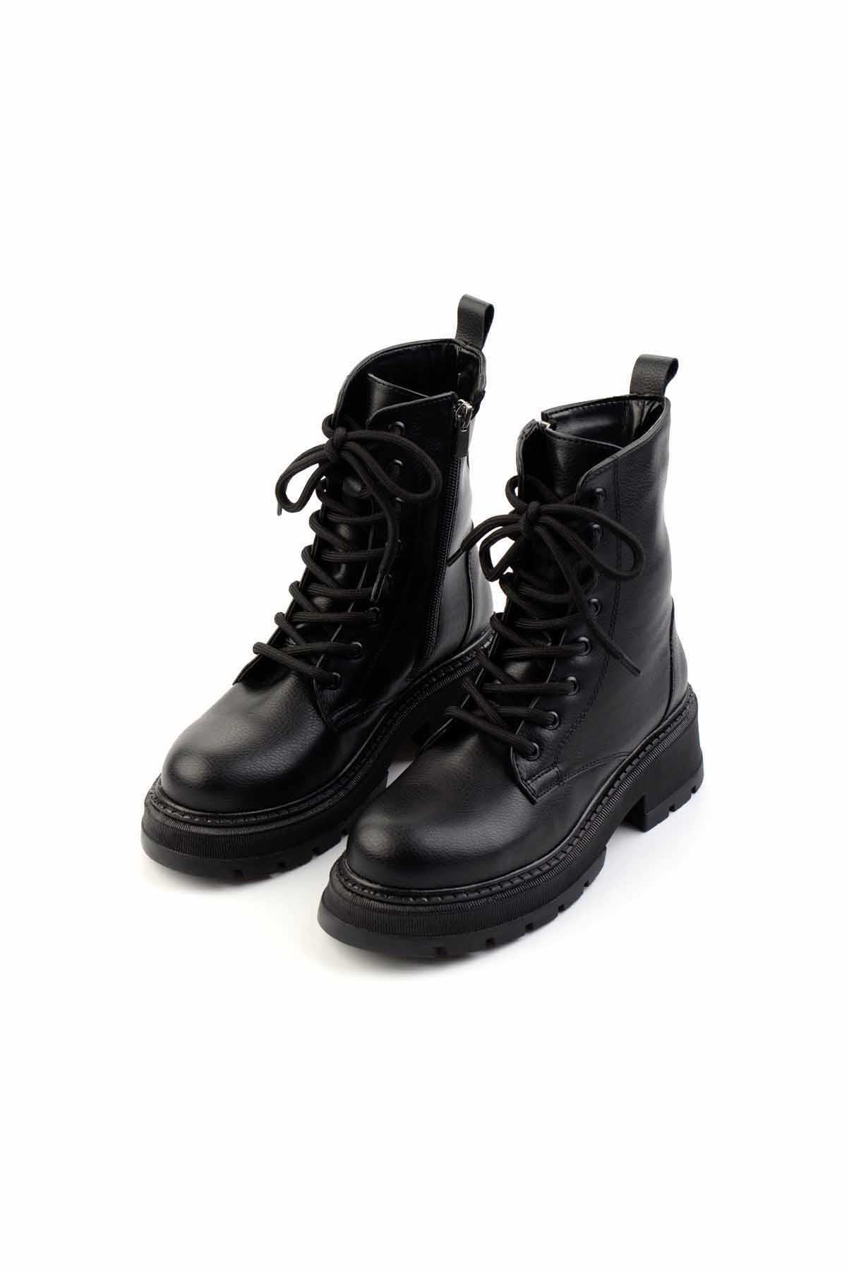Siyah  Kadın Bot & Bootie K02628021008