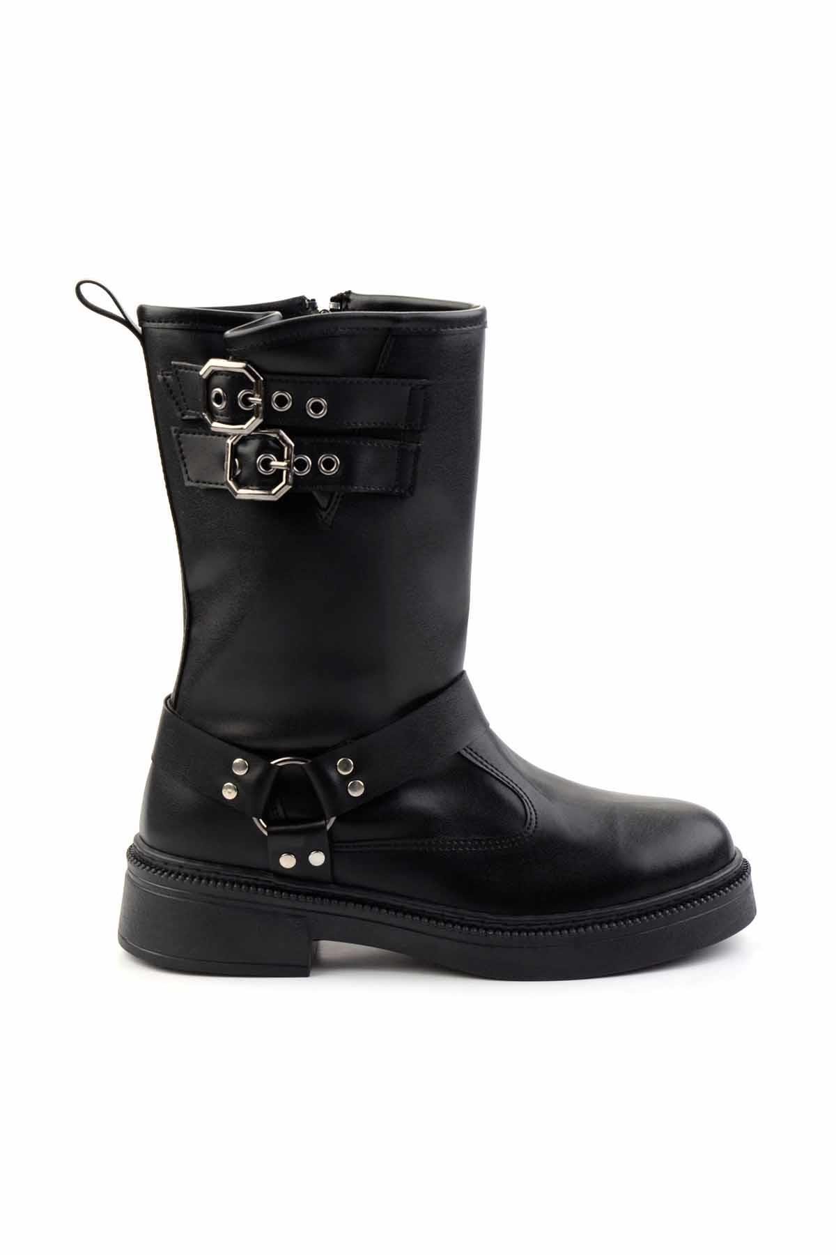 Siyah  Kadın Bot & Bootie K02643084009