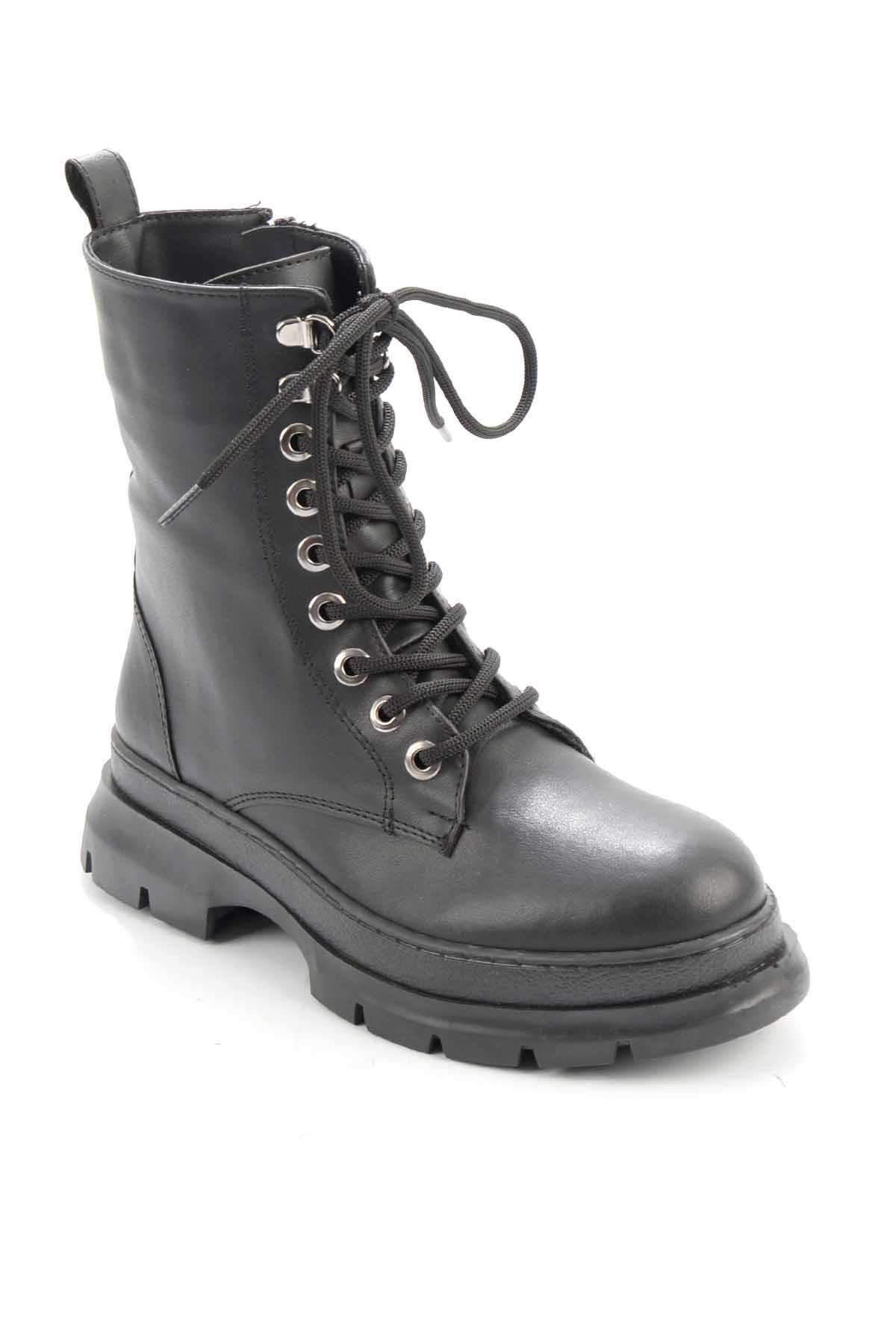 Siyah  Kadın Bot & Bootie K02652100409