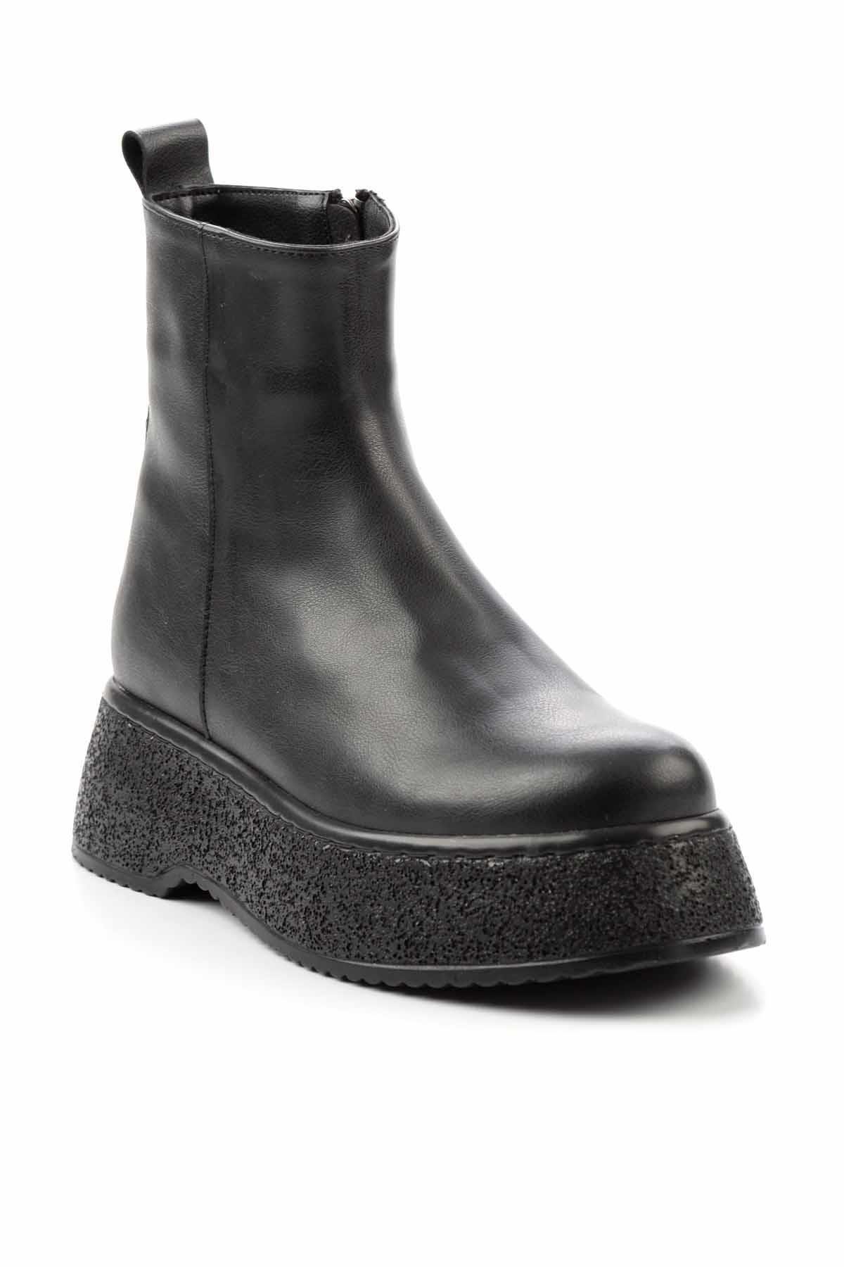 Siyah  Kadın Bot & Bootie K02671902009