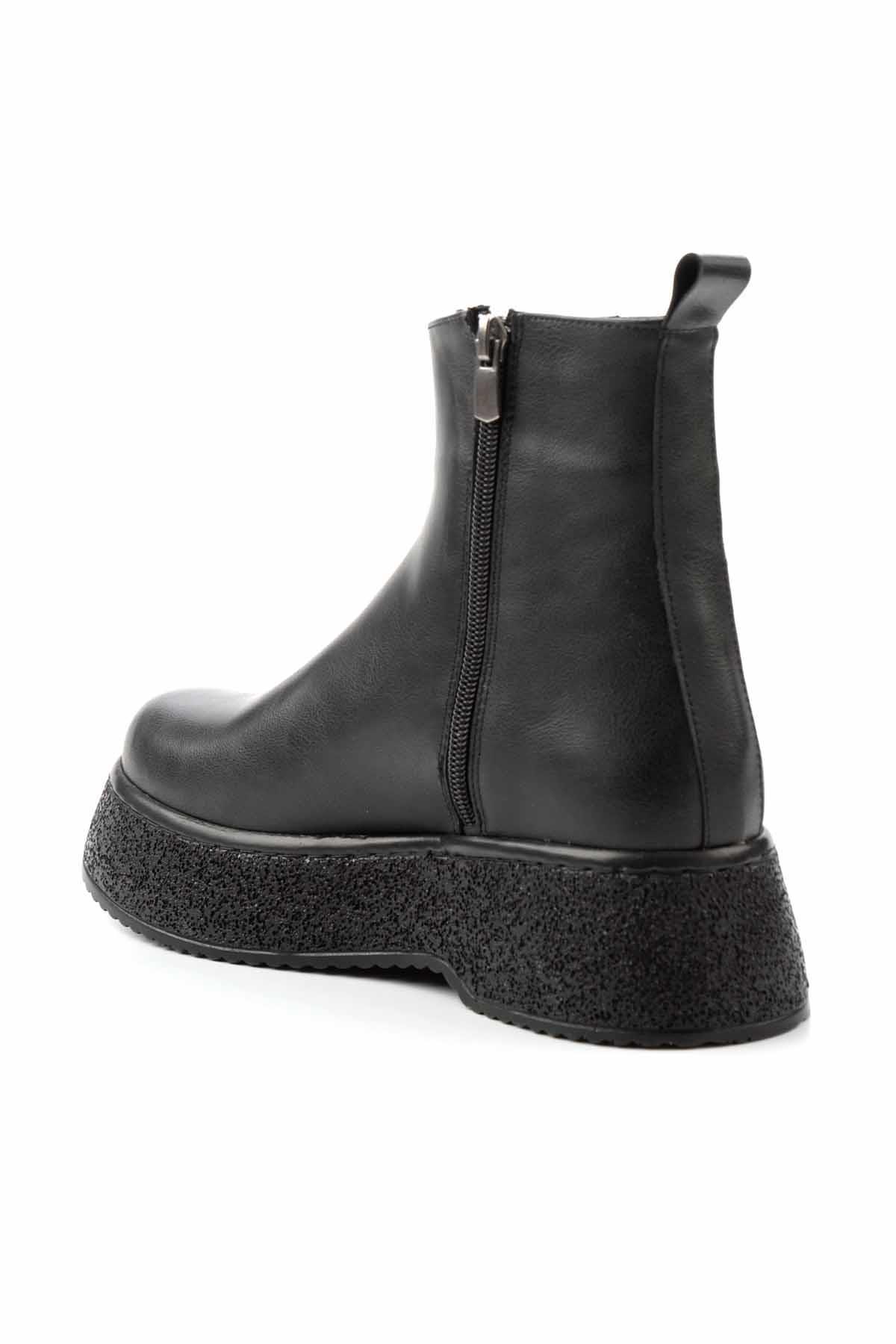 Siyah  Kadın Bot & Bootie K02671902009