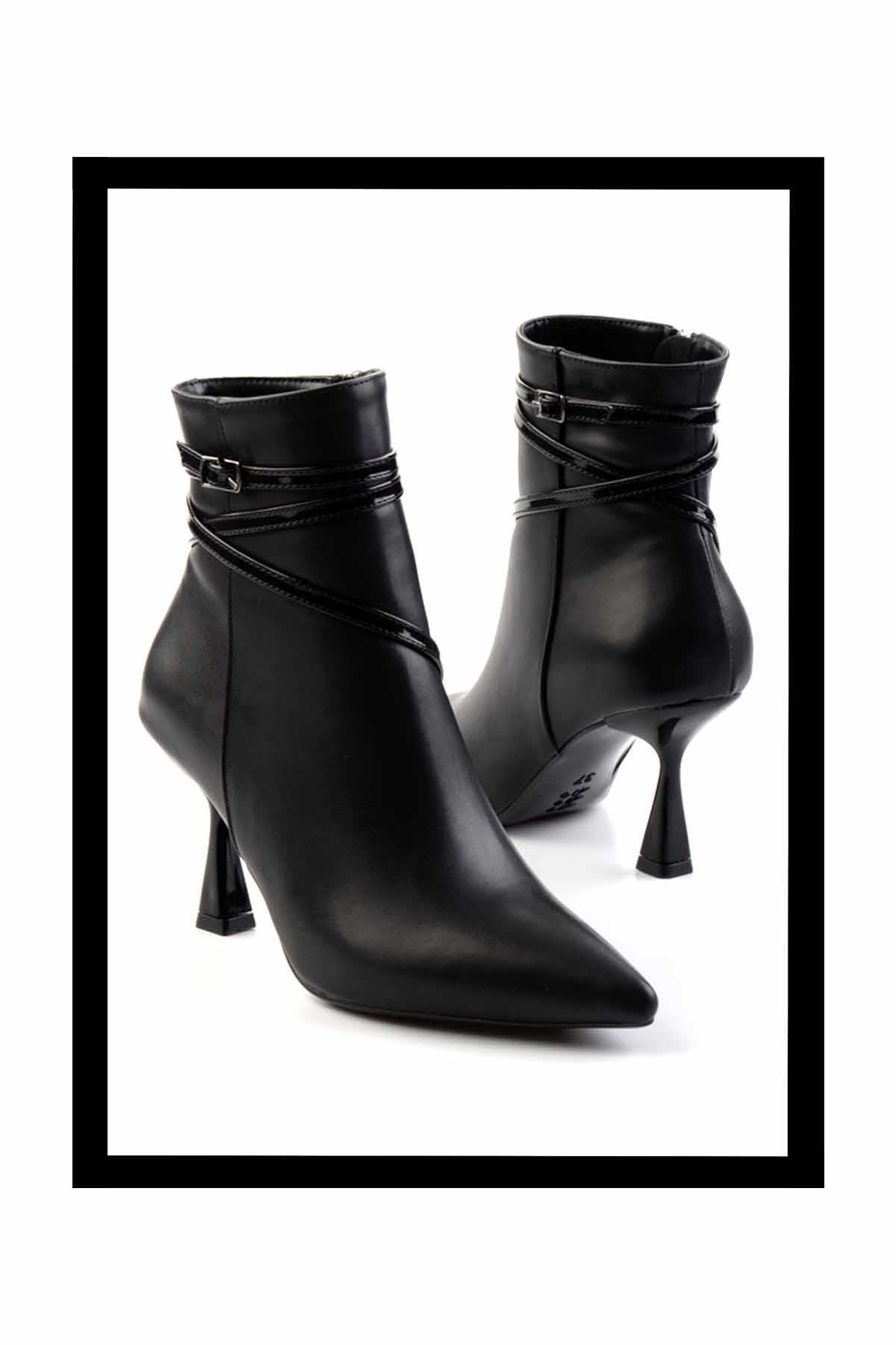 Siyah  Kadın Bot & Bootie K02688401009