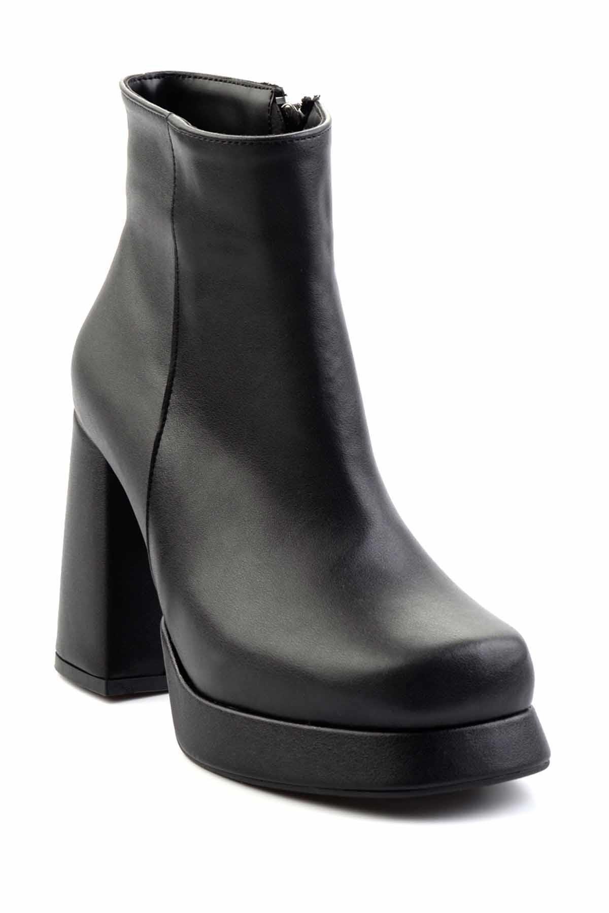 Siyah  Kadın Bot & Bootie K02823053009
