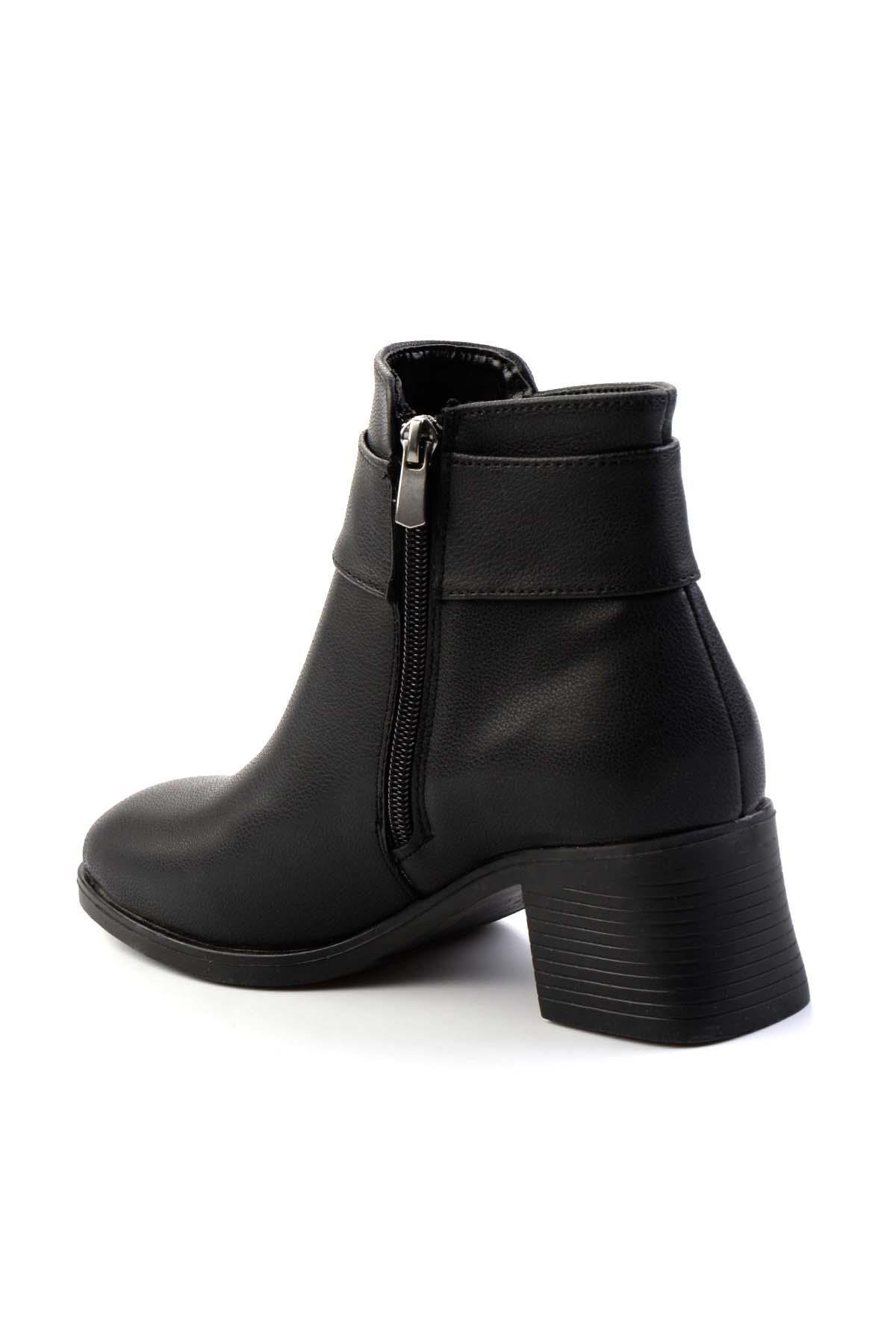 Siyah  Kadın Bot & Bootie K02823054009