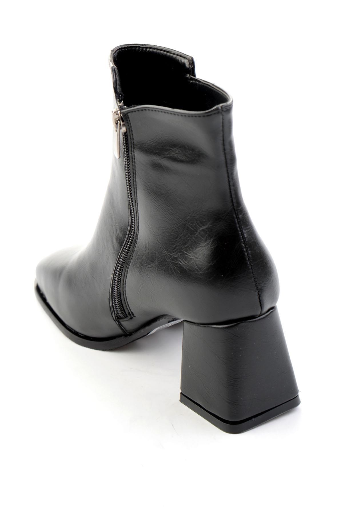 Siyah  Kadın Bot & Bootie K02823480109