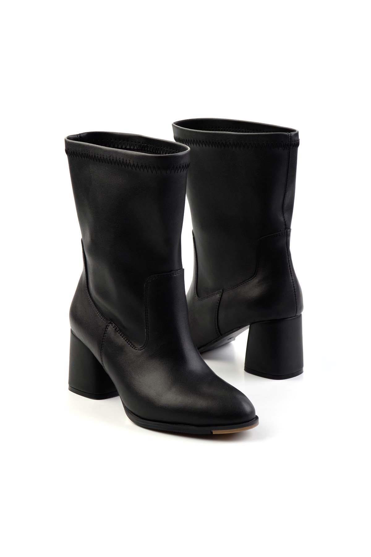 Siyah  Kadın Bot & Bootie K02824707009