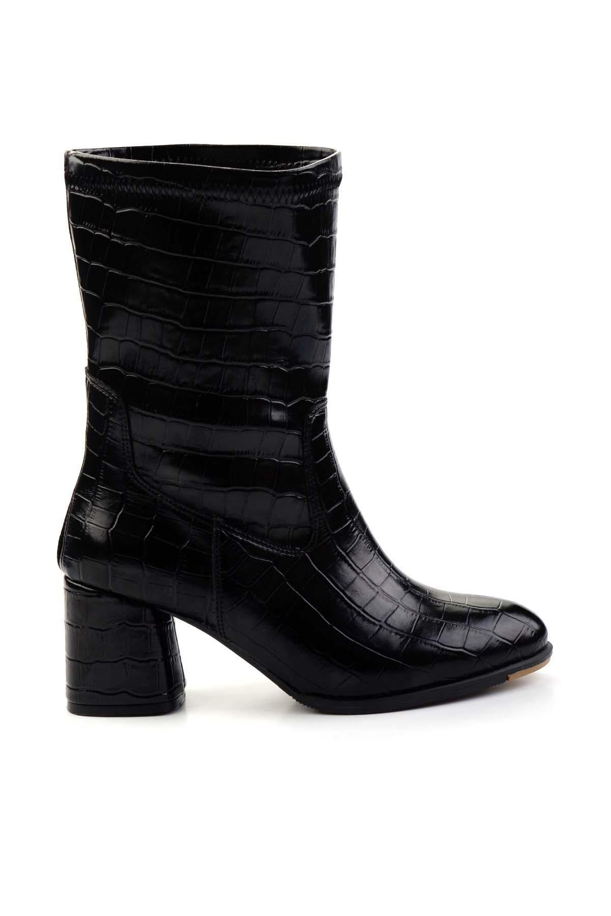 Siyah  Kadın Bot & Bootie K02824707011