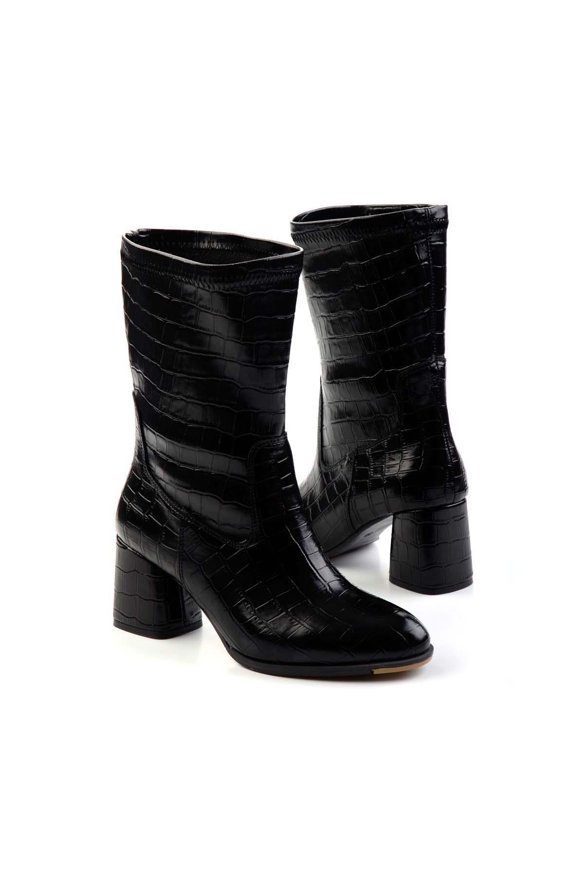 Siyah  Kadın Bot & Bootie K02824707011