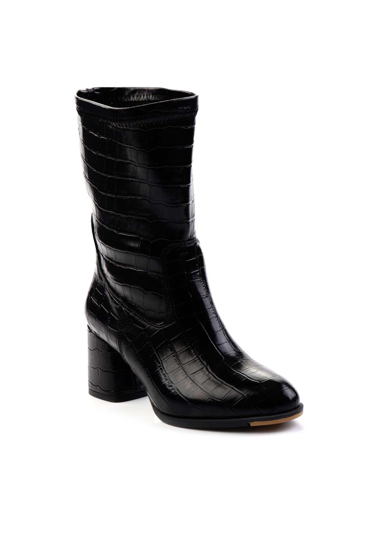 Siyah  Kadın Bot & Bootie K02824707011