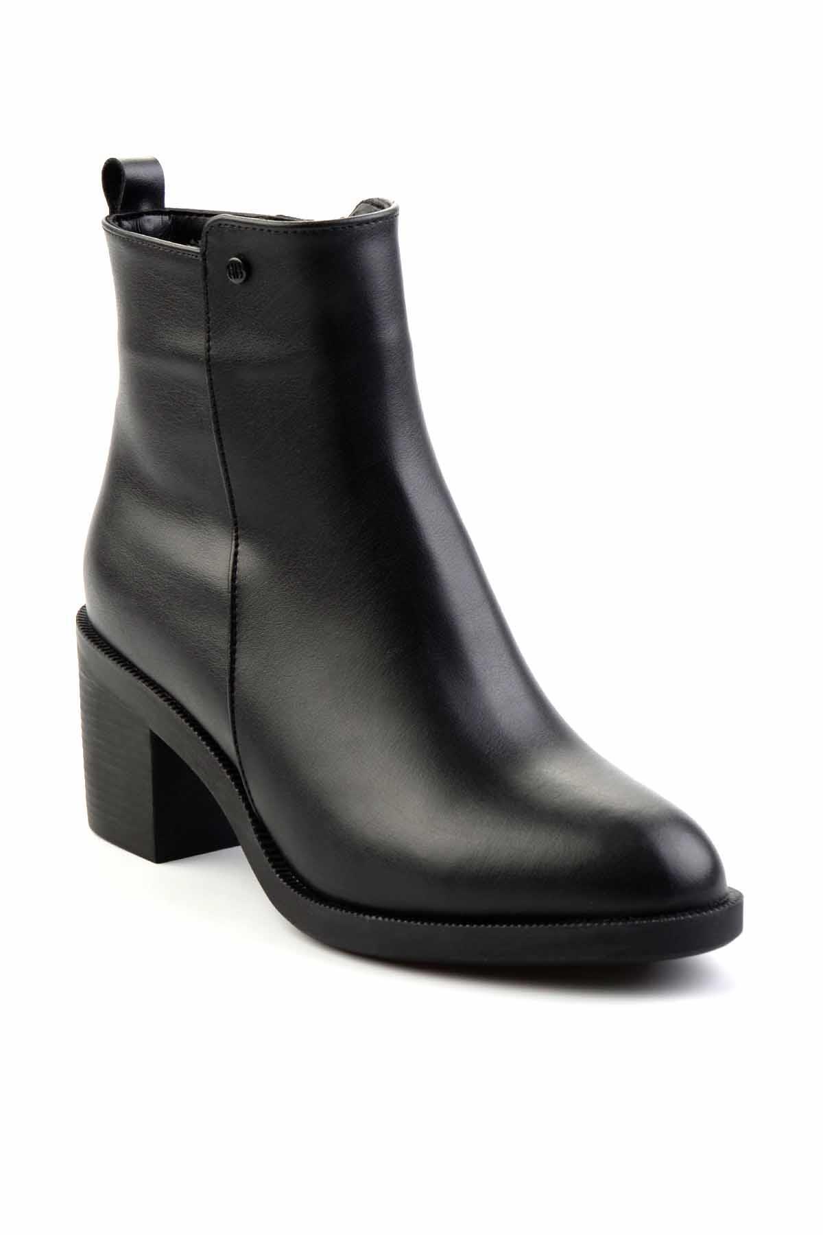 Siyah  Kadın Bot & Bootie K02826081509