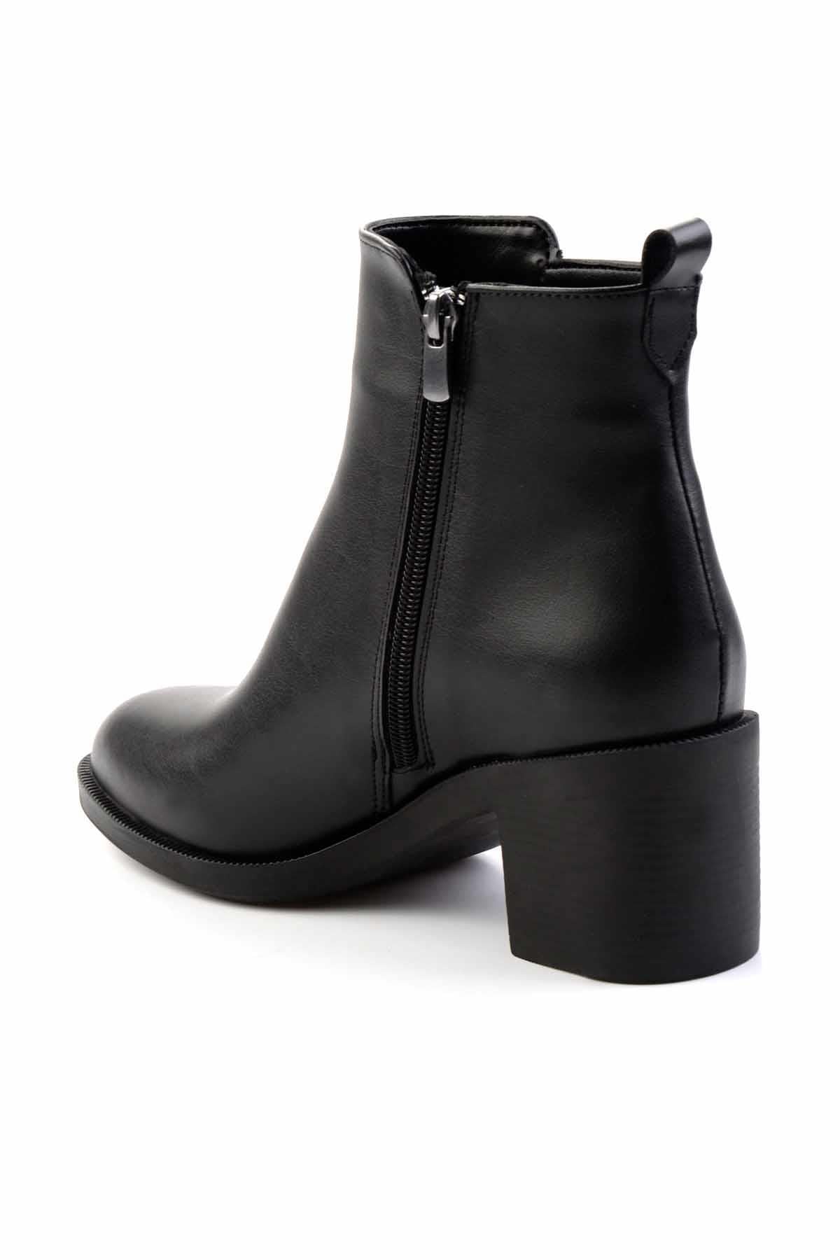 Siyah  Kadın Bot & Bootie K02826081509