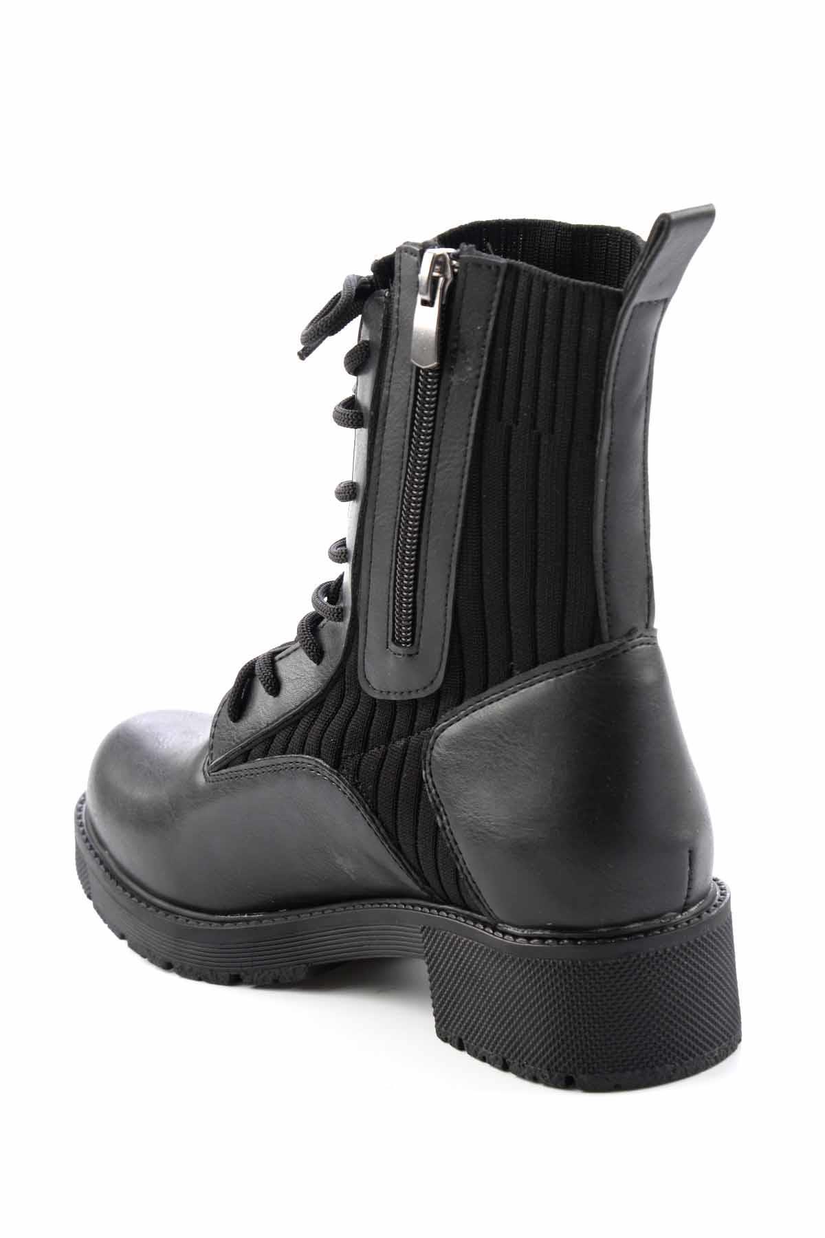 Siyah  Kadın Bot & Bootie K02839028009