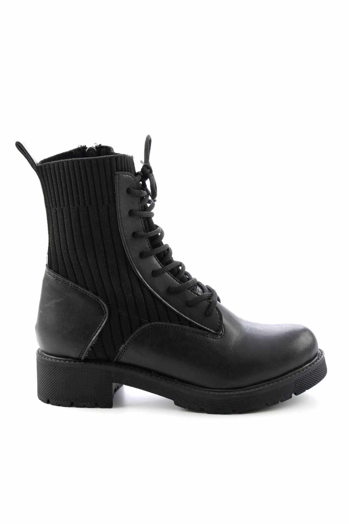 Siyah  Kadın Bot & Bootie K02839028009