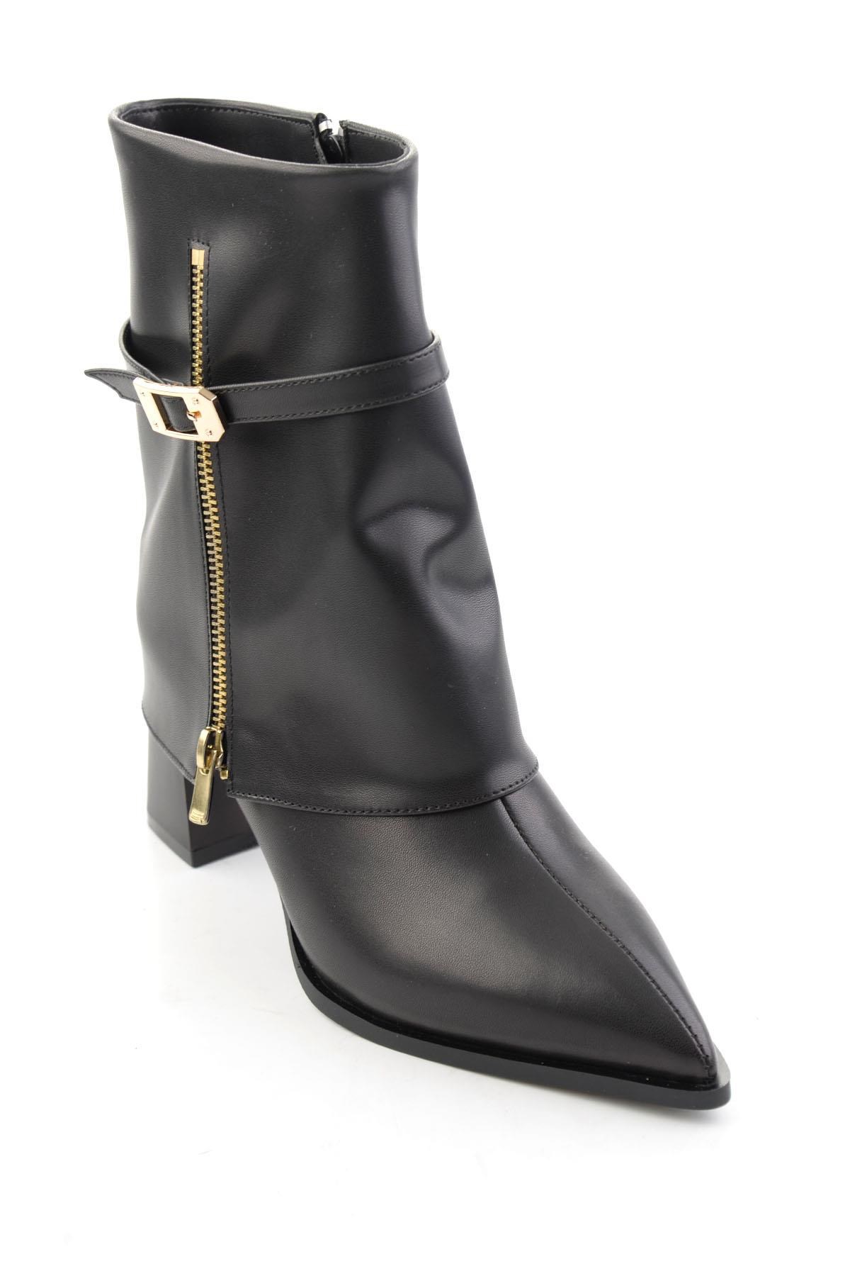 Siyah  Kadın Bot & Bootie K02843010309