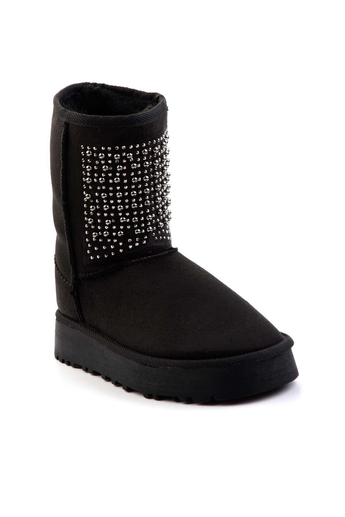 Siyah  Kadın Bot & Bootie K02855115402