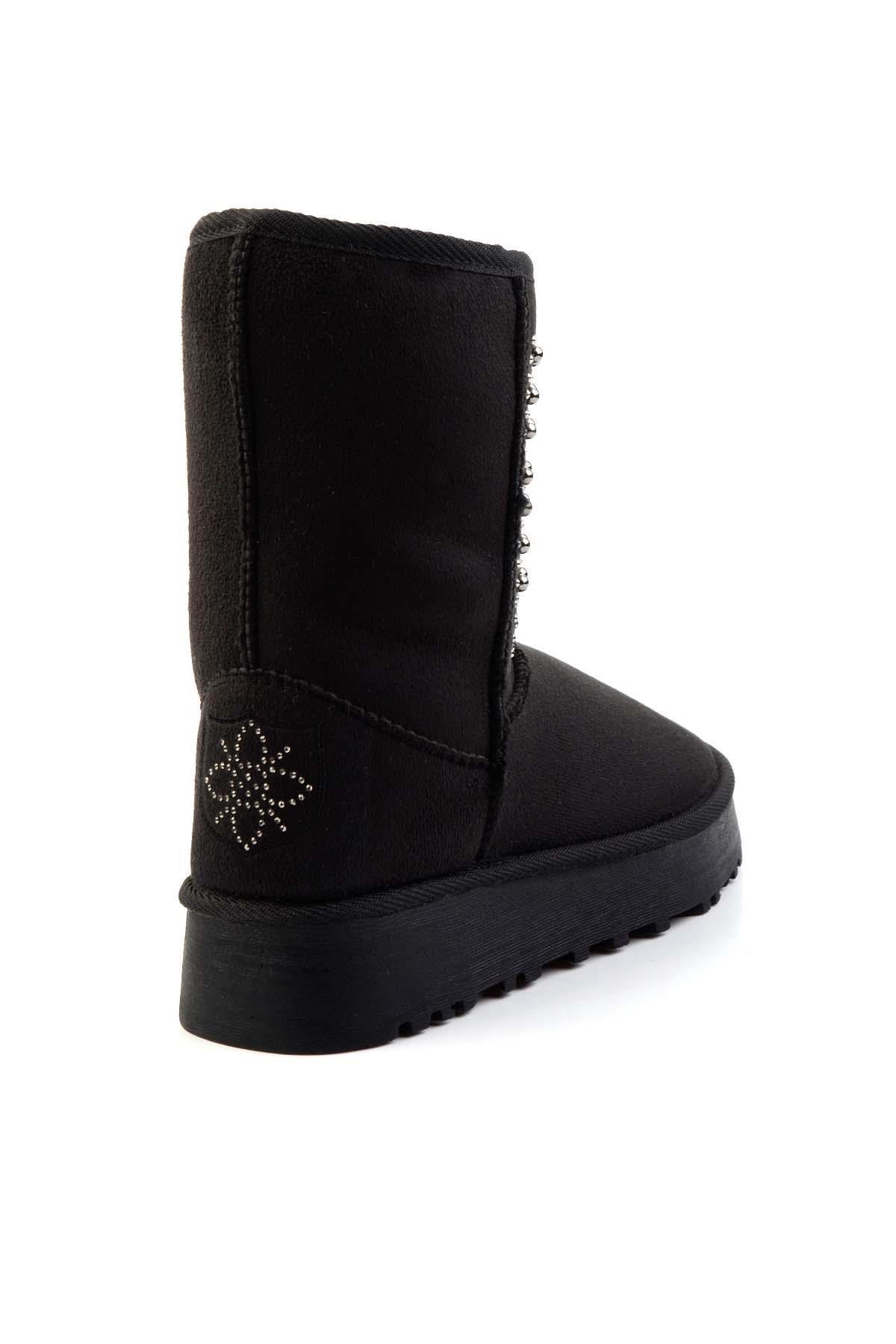Siyah  Kadın Bot & Bootie K02855115402