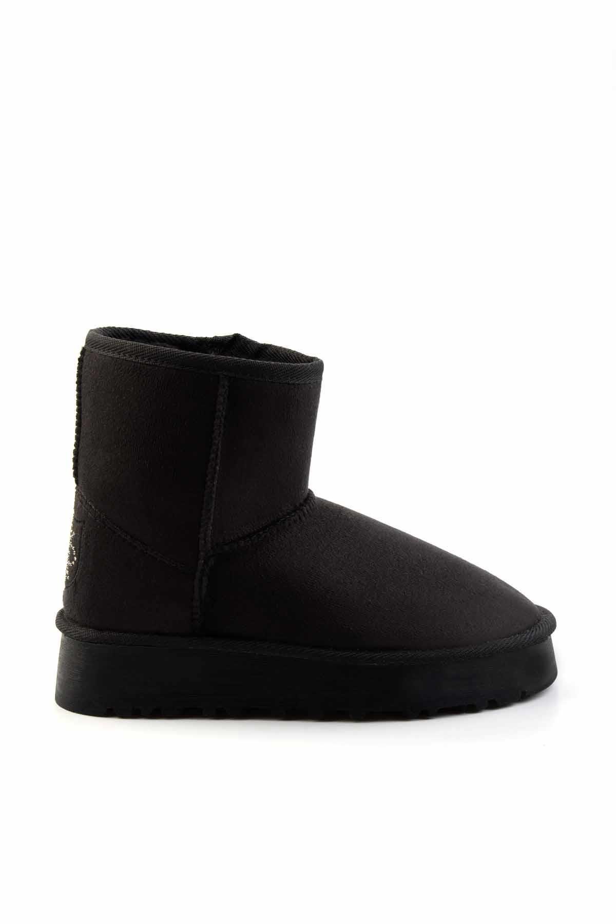 Siyah  Kadın Bot & Bootie K02855115602
