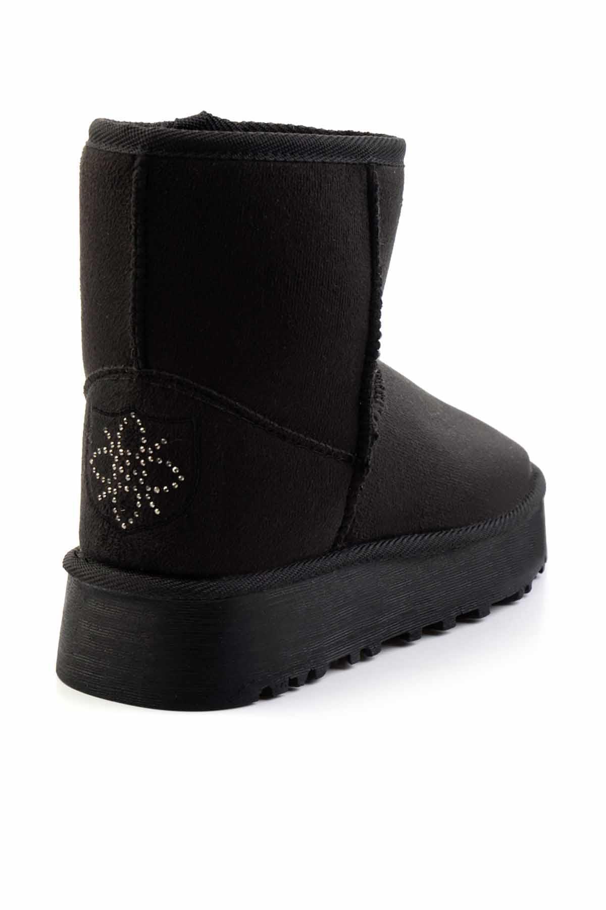 Siyah  Kadın Bot & Bootie K02855115602