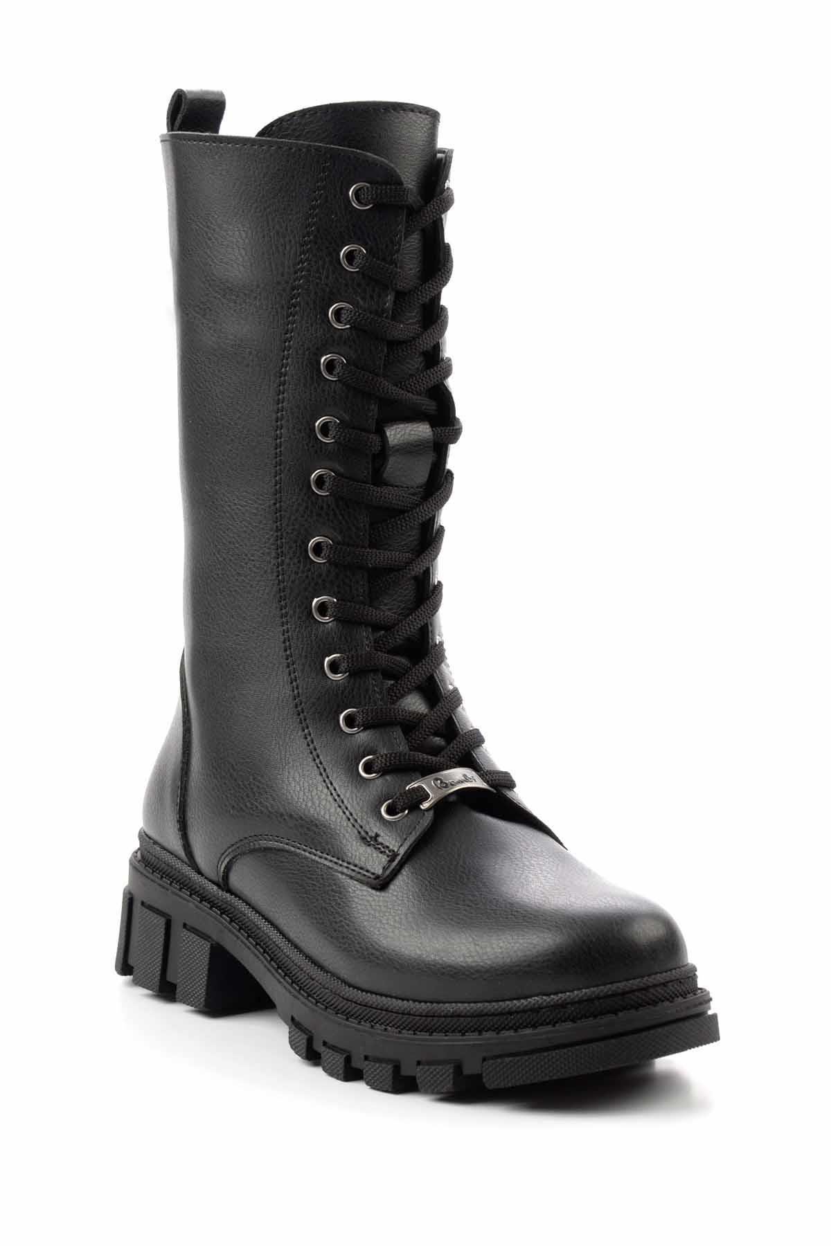 Siyah  Kadın Bot & Bootie K02875060209