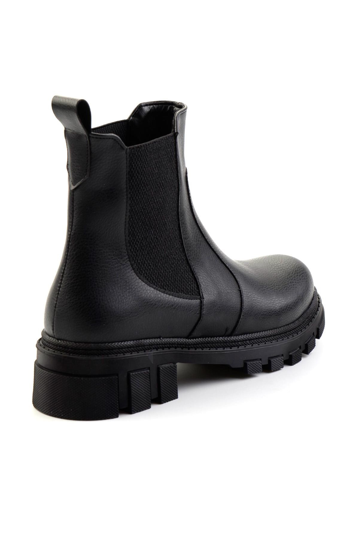 Siyah  Kadın Bot & Bootie K02875070309