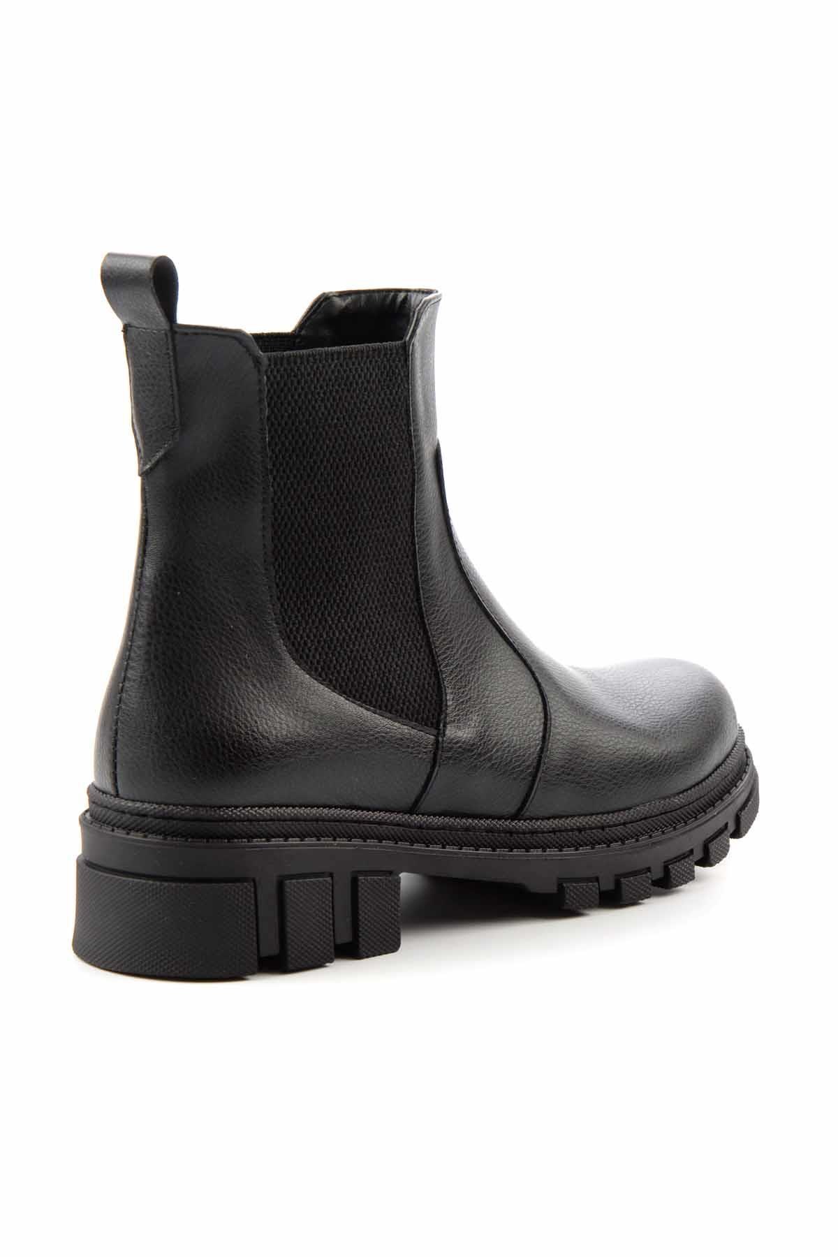 Siyah  Kadın Bot & Bootie K02875070309